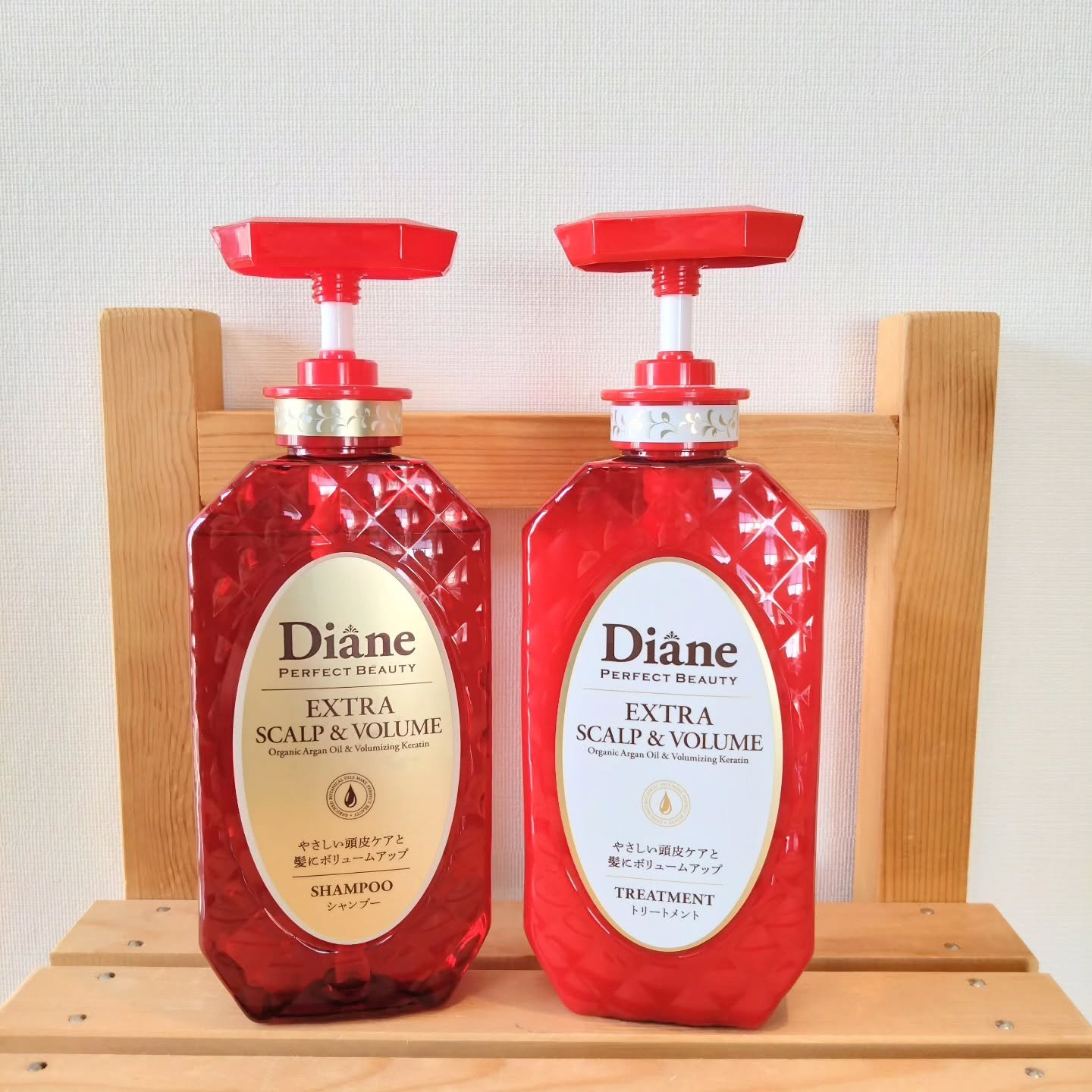 パーフェクトビューティー エクストラスカルプ＆ボリューム　シャンプー＆トリートメント/ダイアン/市販シャンプーを使ったクチコミ（1枚目）