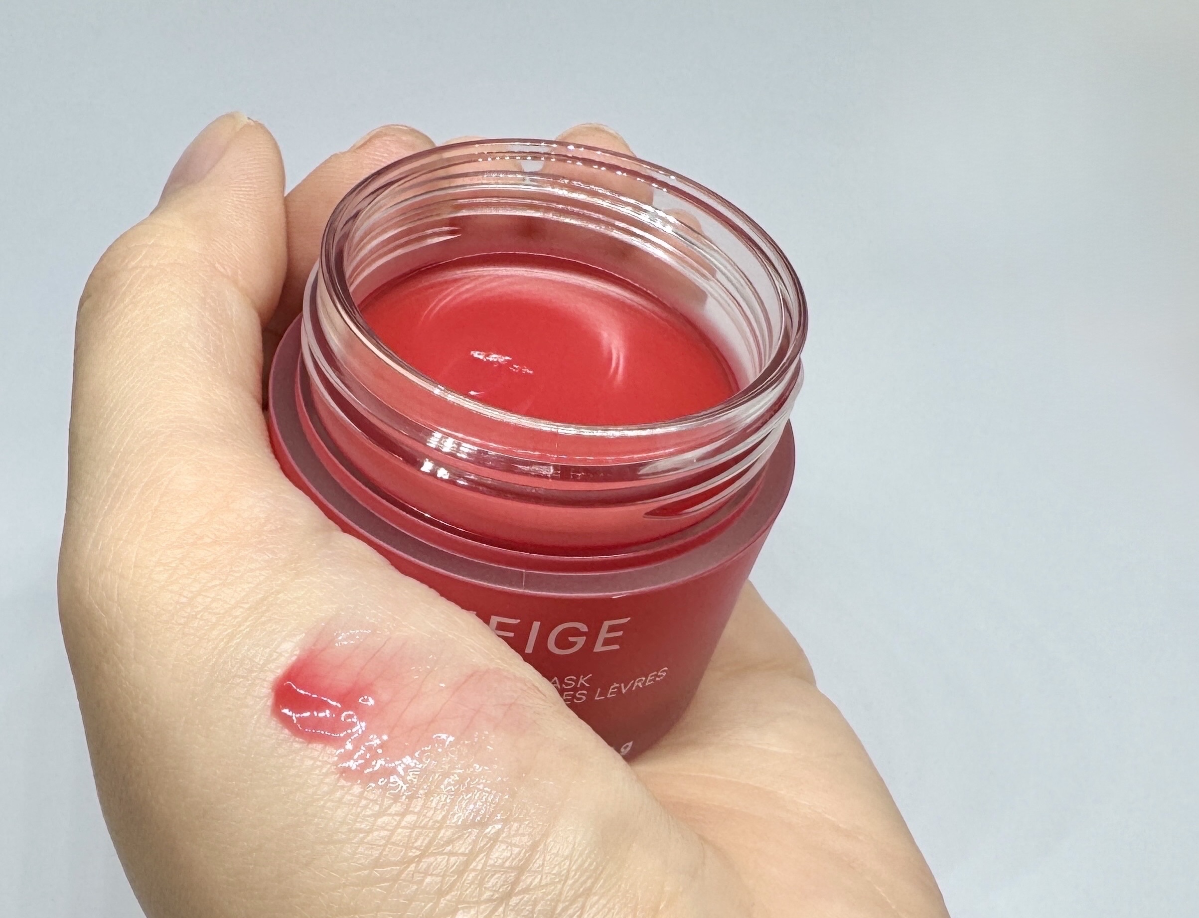 リップスリーピングマスク ウォーターメロン/LANEIGE/リップマスクを使ったクチコミ（1枚目）