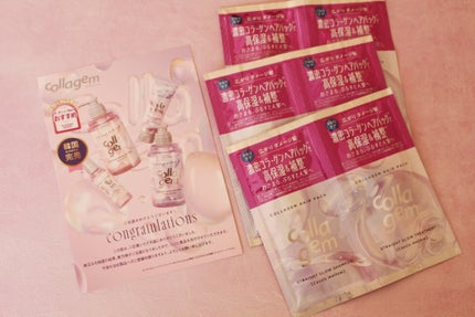 コラジェム ストレートグロウシャンプー/トリートメント/collagem/市販シャンプーを使ったクチコミ(1枚目)