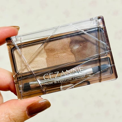 ノーズ&アイブロウパウダー/CEZANNE/パウダーアイブロウを使ったクチコミ(1枚目)