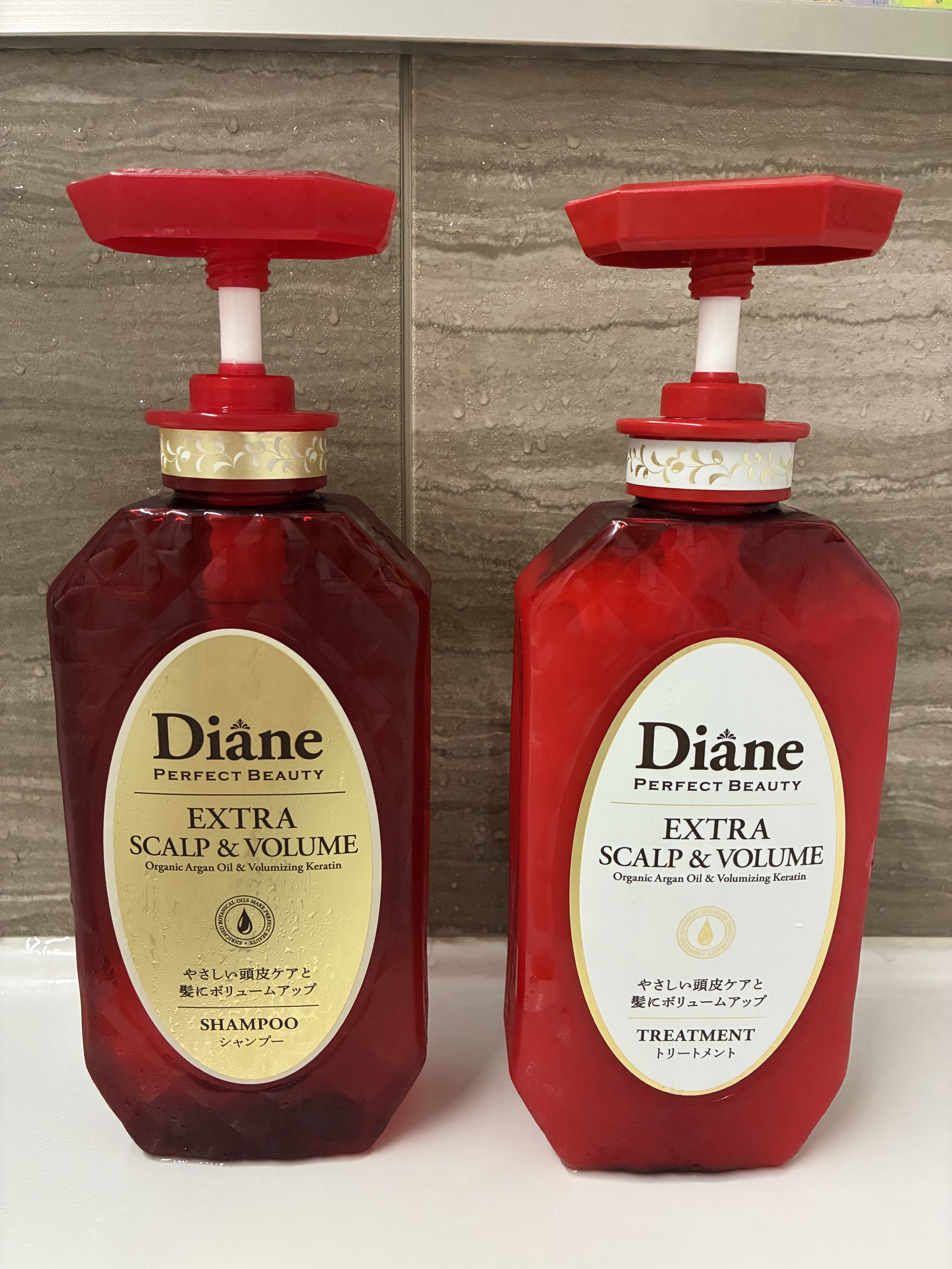 パーフェクトビューティー エクストラスカルプ＆ボリューム　シャンプー＆トリートメント/ダイアン/市販シャンプーを使ったクチコミ（1枚目）