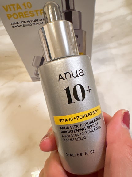 ビタミン10 ポアストリックスセラム/Anua/美容液を使ったクチコミ(1枚目)