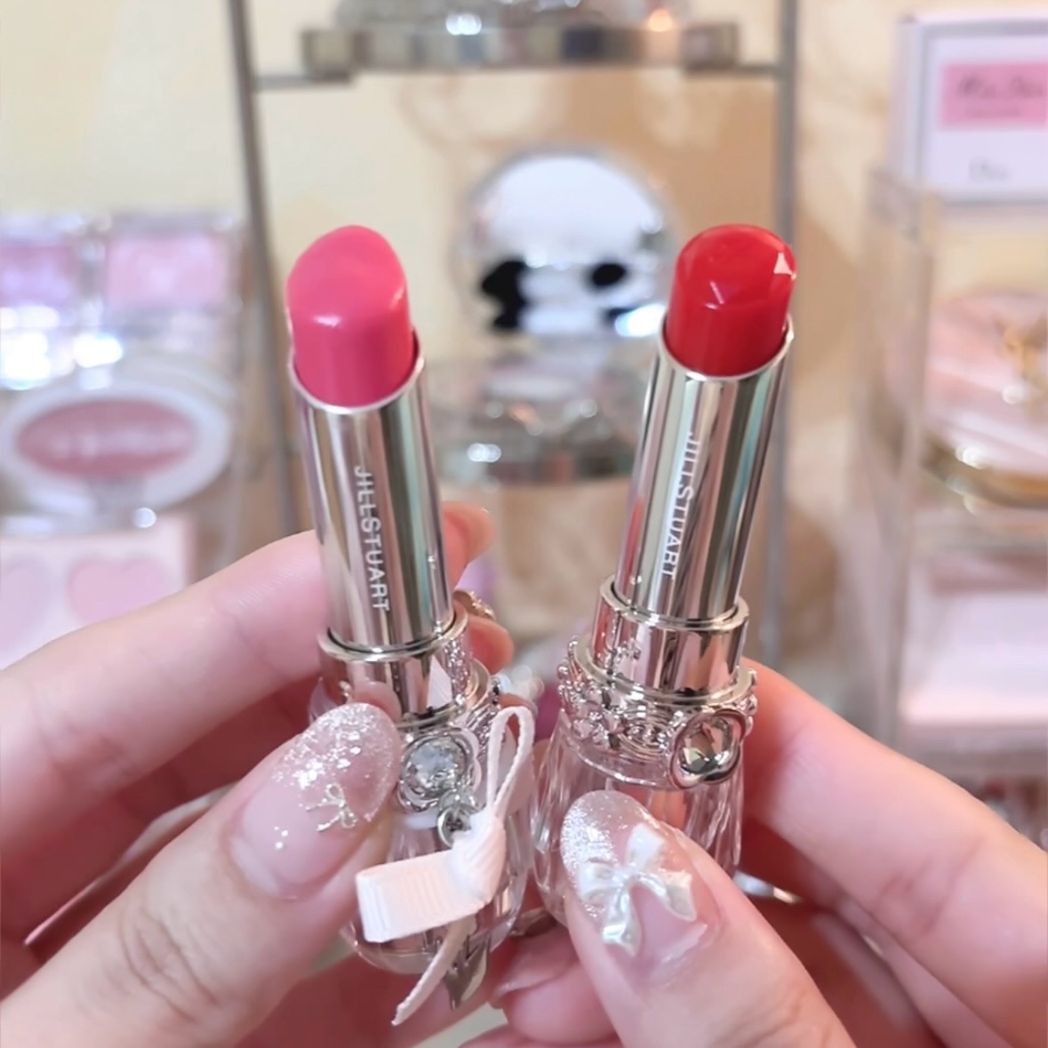 ジルスチュアート リップブロッサム バーム/JILL STUART/口紅を使ったクチコミ（2枚目）