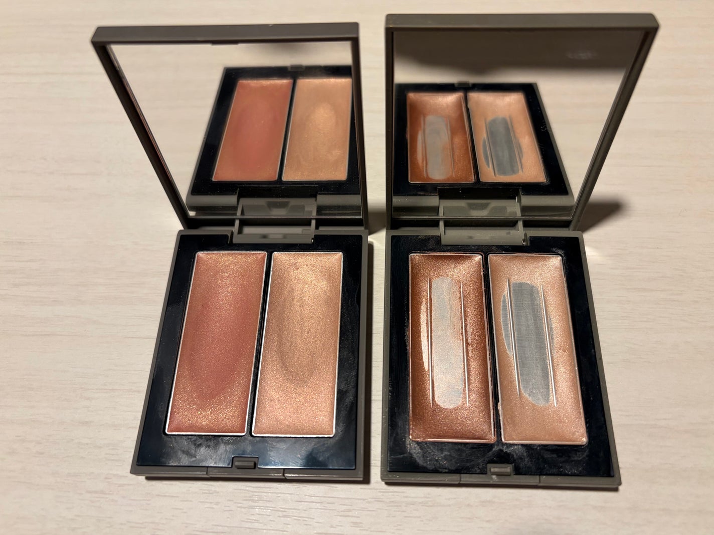 THREE シマリング グロー デュオ R/THREE/クリームハイライトを使ったクチコミ(2枚目)