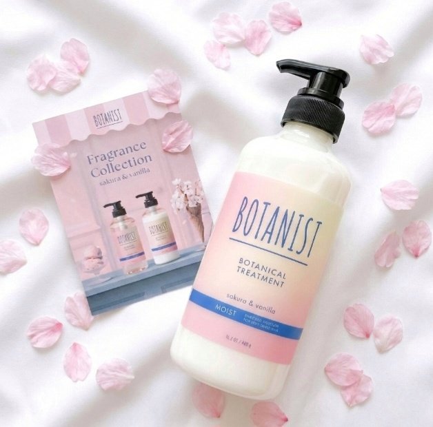 ボタニカルシャンプー・トリートメント サクラ＆バニラの香り モイスト/BOTANIST/市販シャンプーを使ったクチコミ（3枚目）