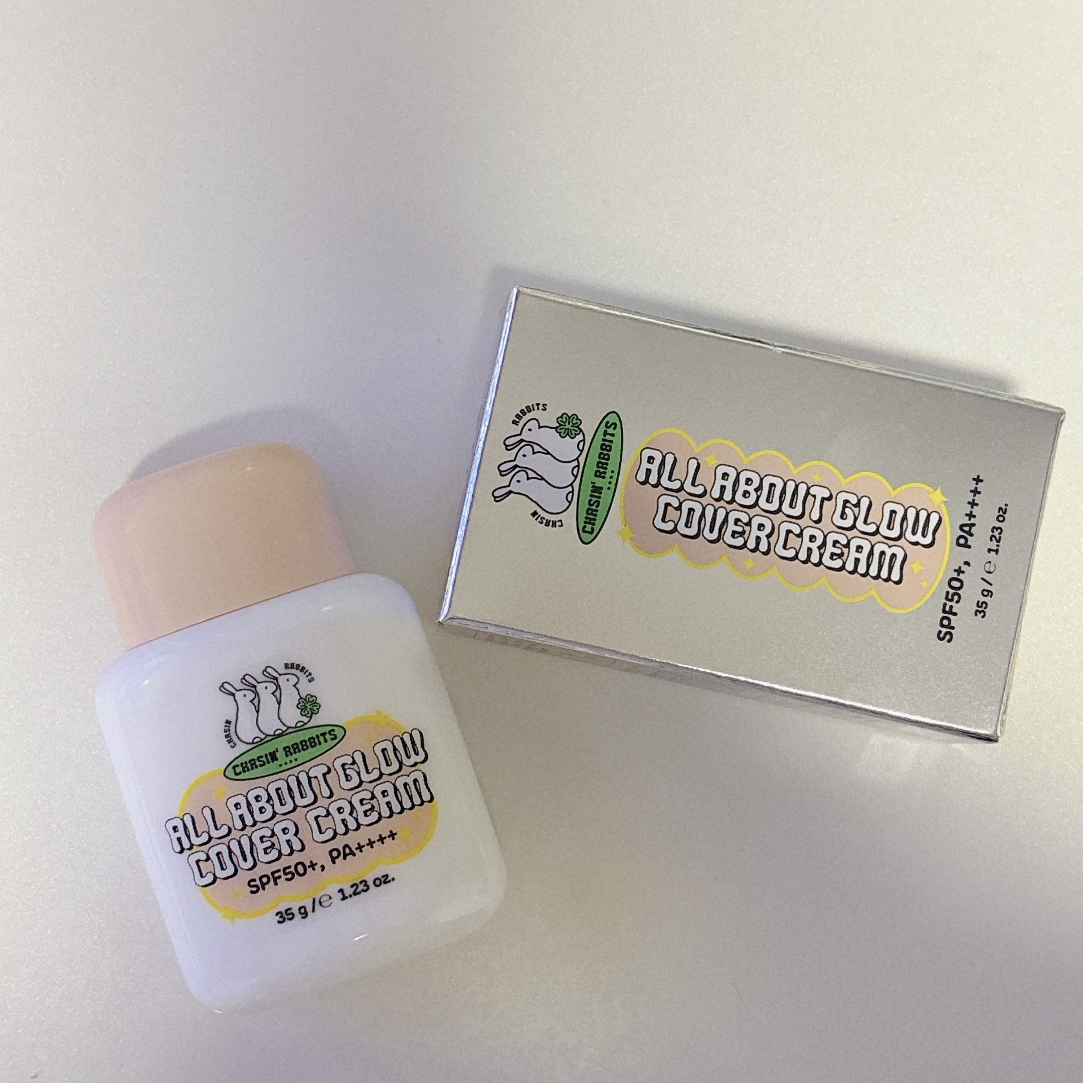 オールアバウトグロウカバークリーム/CHASIN'RABBITS/日焼け止めクリームを使ったクチコミ（1枚目）