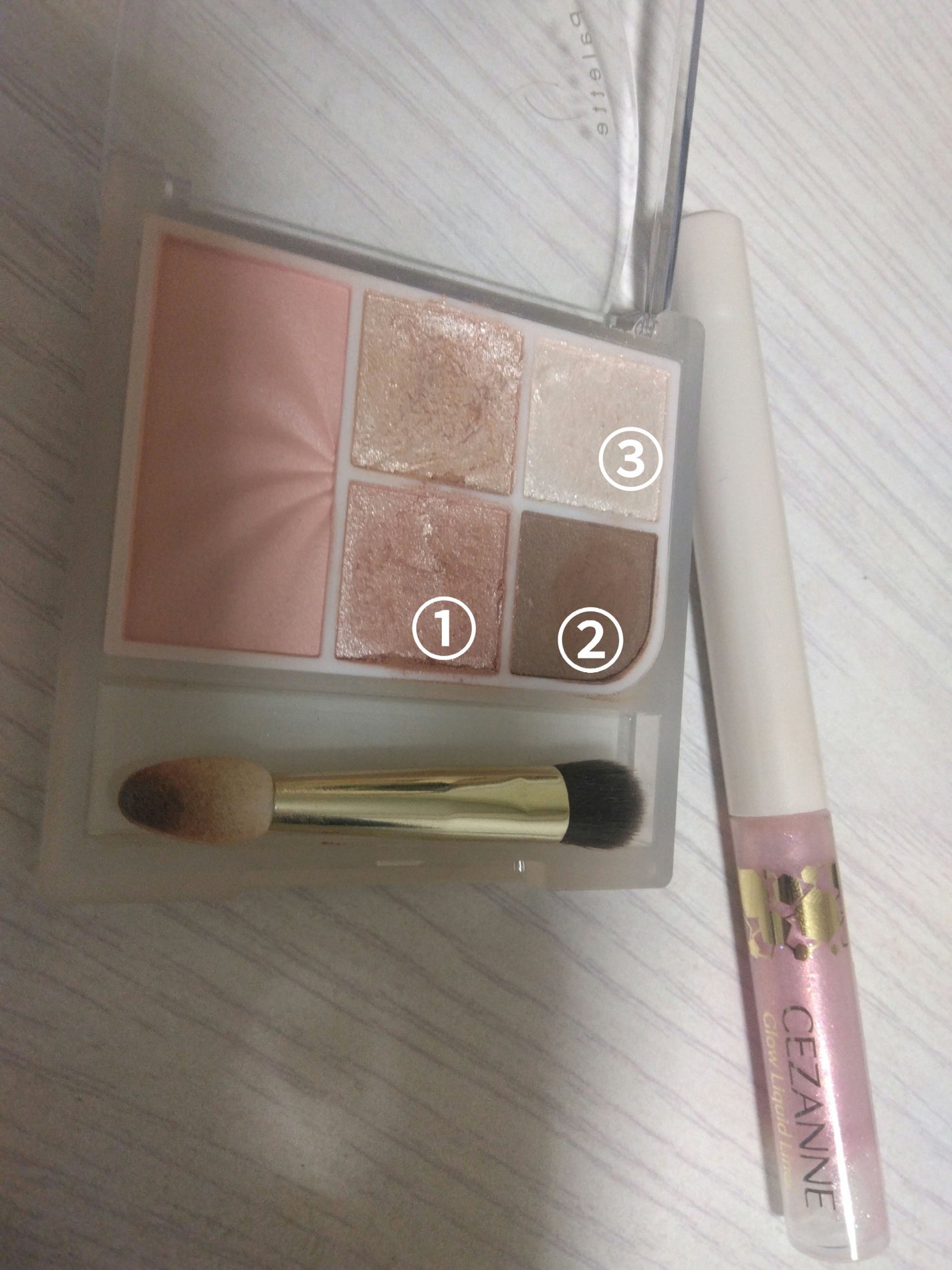 グロウリキッドライナー/CEZANNE/リキッドアイライナーを使ったクチコミ(2枚目)