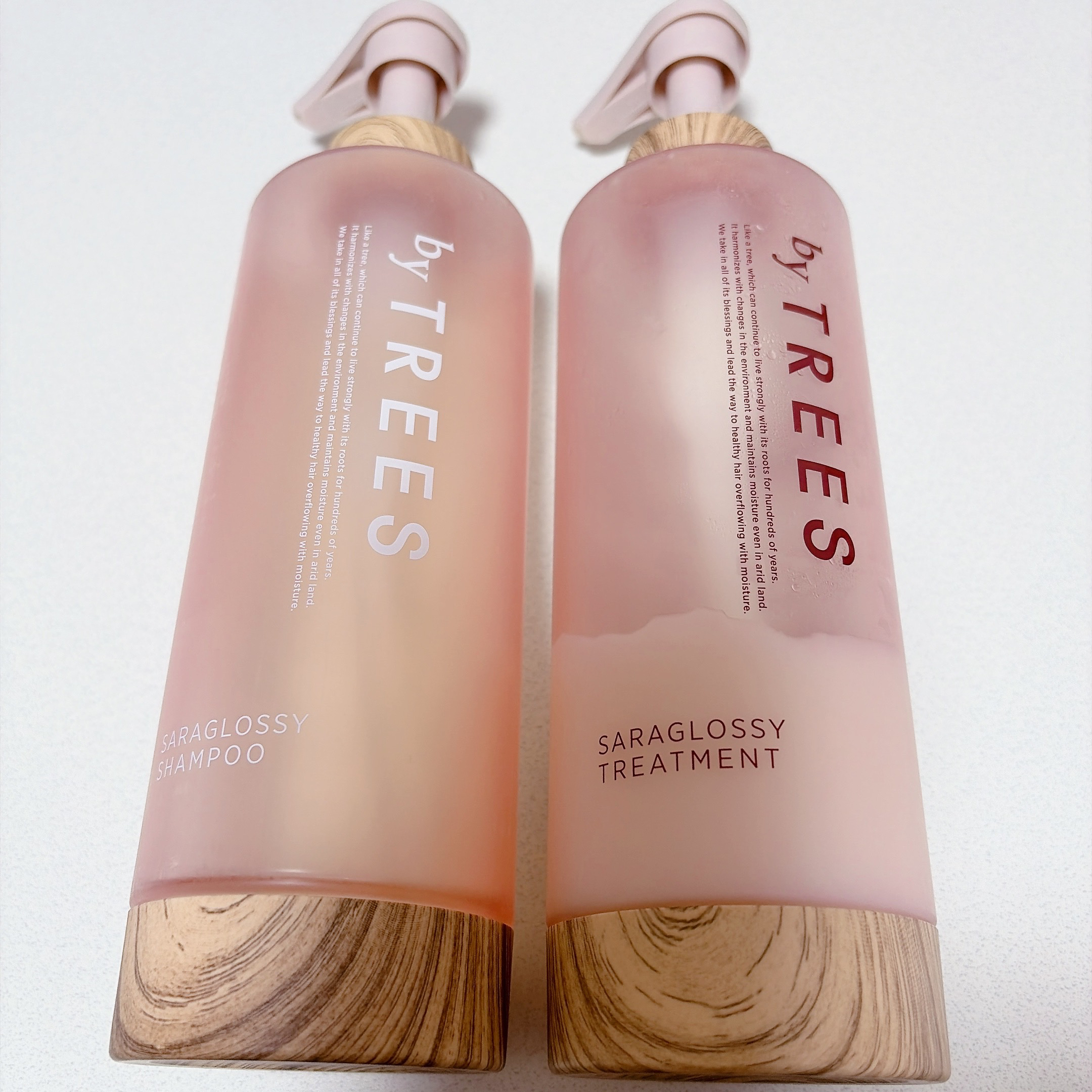 さらグロッシーシャンプー/トリートメント/byTREES/市販シャンプーを使ったクチコミ（2枚目）