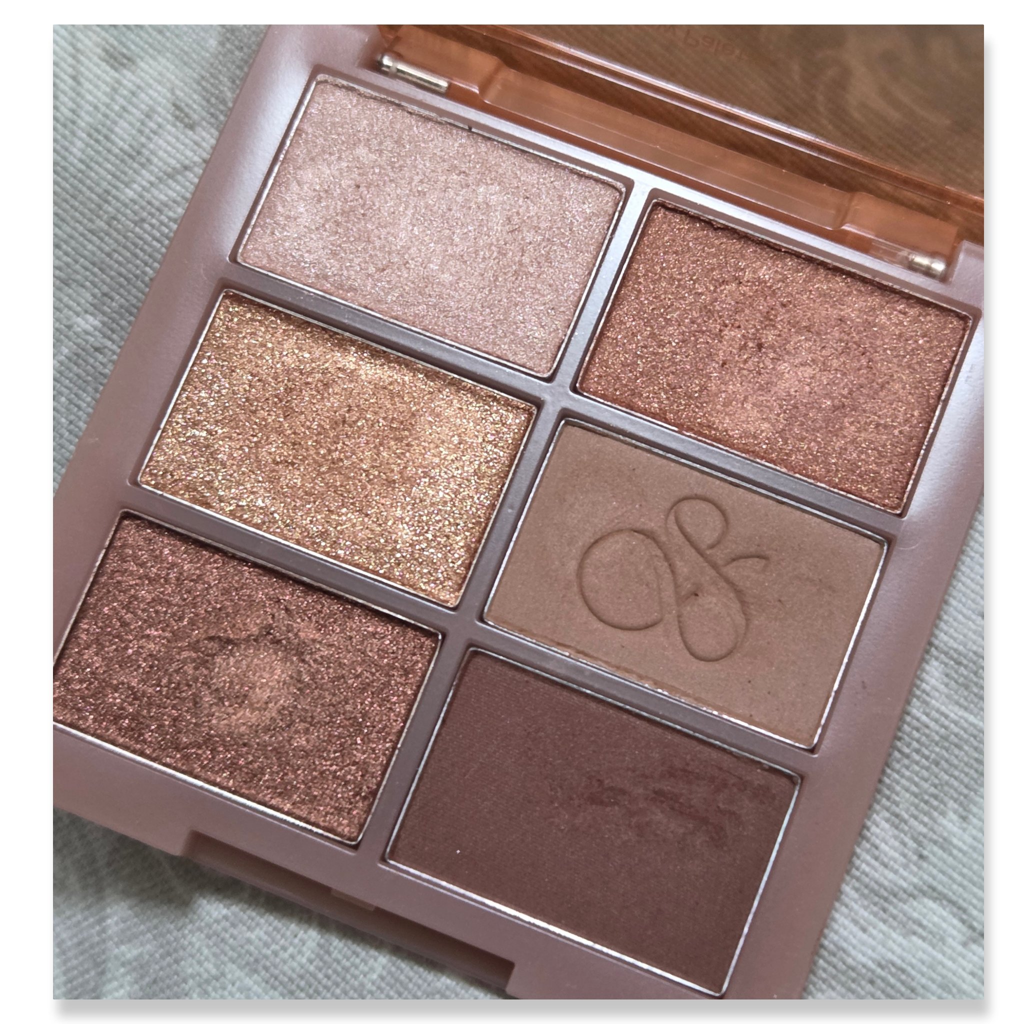 ザ スキン アイシャドウ パレット 02 AMBER MOOD/perse/アイシャドウパレットを使ったクチコミ（3枚目）