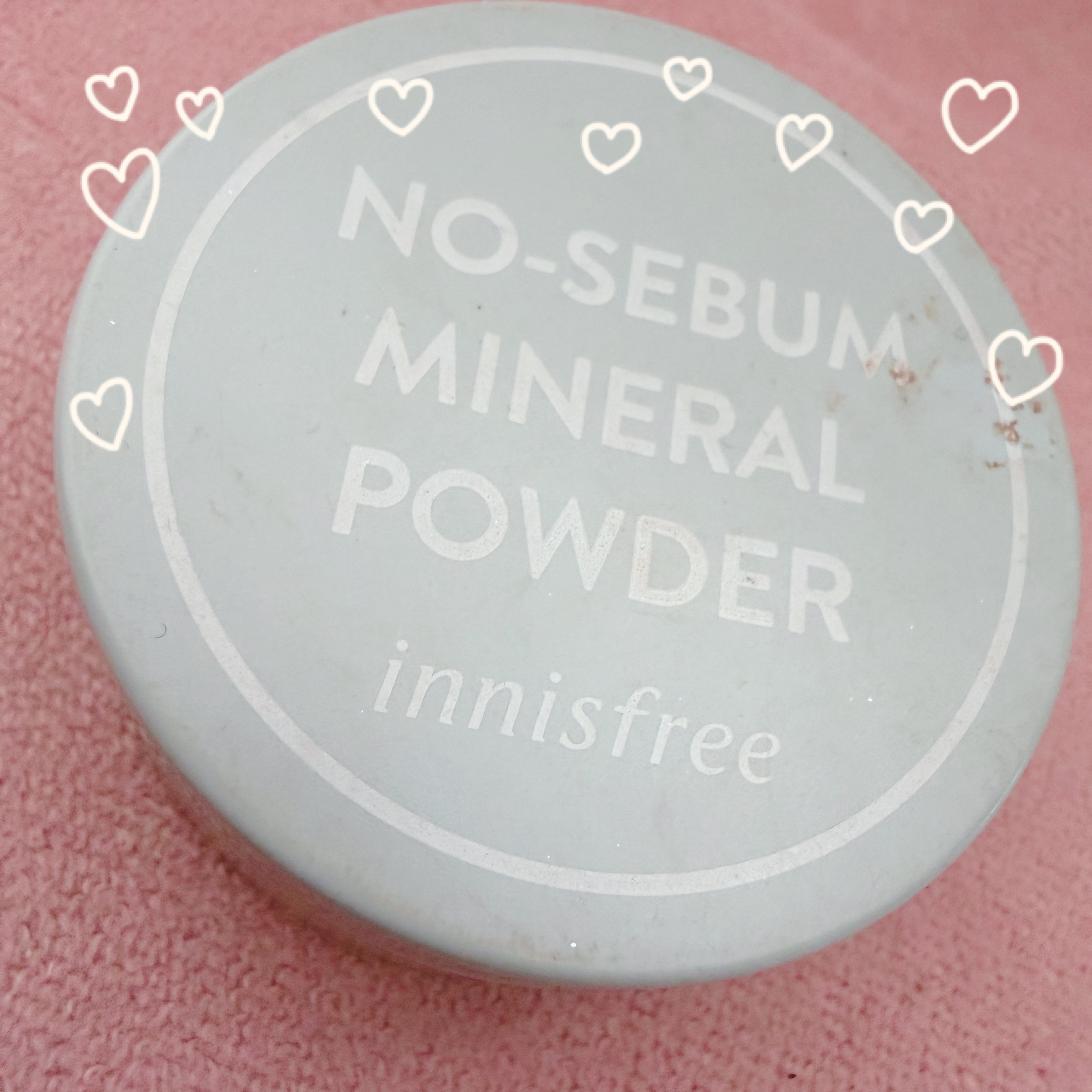 ノーセバム　ミネラルパウダー　N/innisfree/ルースパウダーを使ったクチコミ（1枚目）