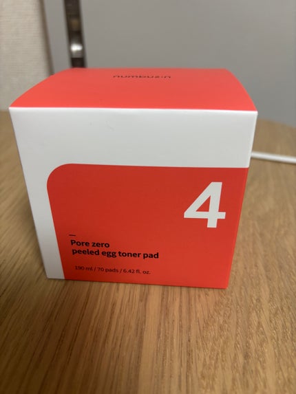 natsuのクチコミ「化粧前に使うのにオススメのトナーパッド✨
【概要】
〇numbuzin
4番 毛穴ゼロ.....」(1枚目)