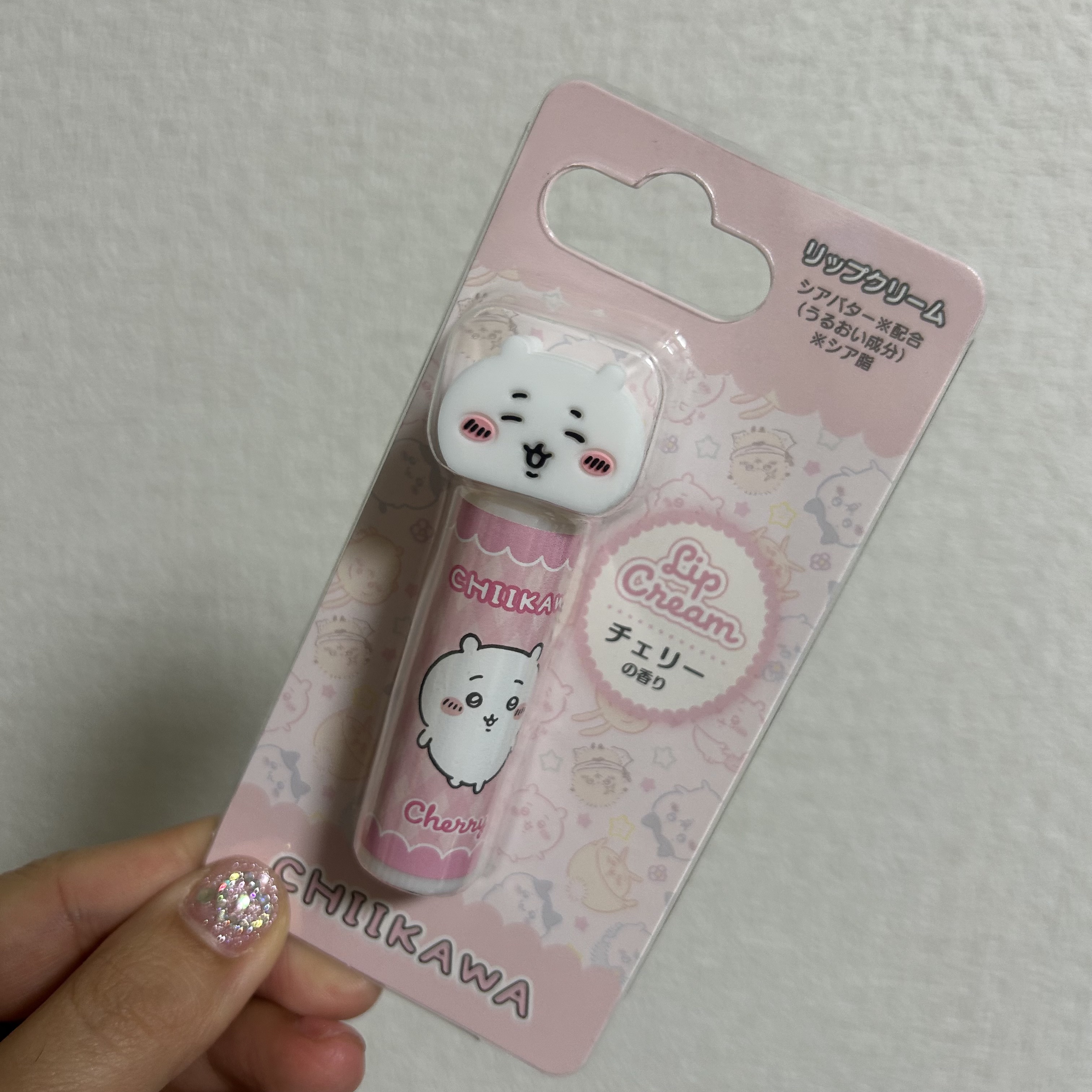 ちいかわ マスコット付きリップクリーム/RACE/リップクリームを使ったクチコミ（3枚目）
