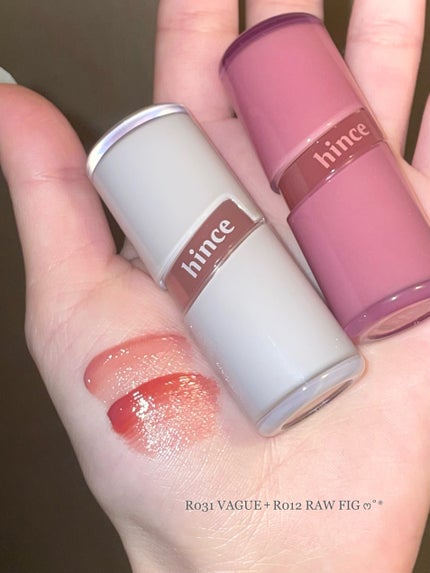 ロウグロウジェルティント/hince/リップティントを使ったクチコミ(3枚目)