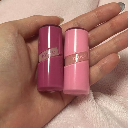 ロウグロウジェルティント/hince/リップティントを使ったクチコミ(1枚目)
