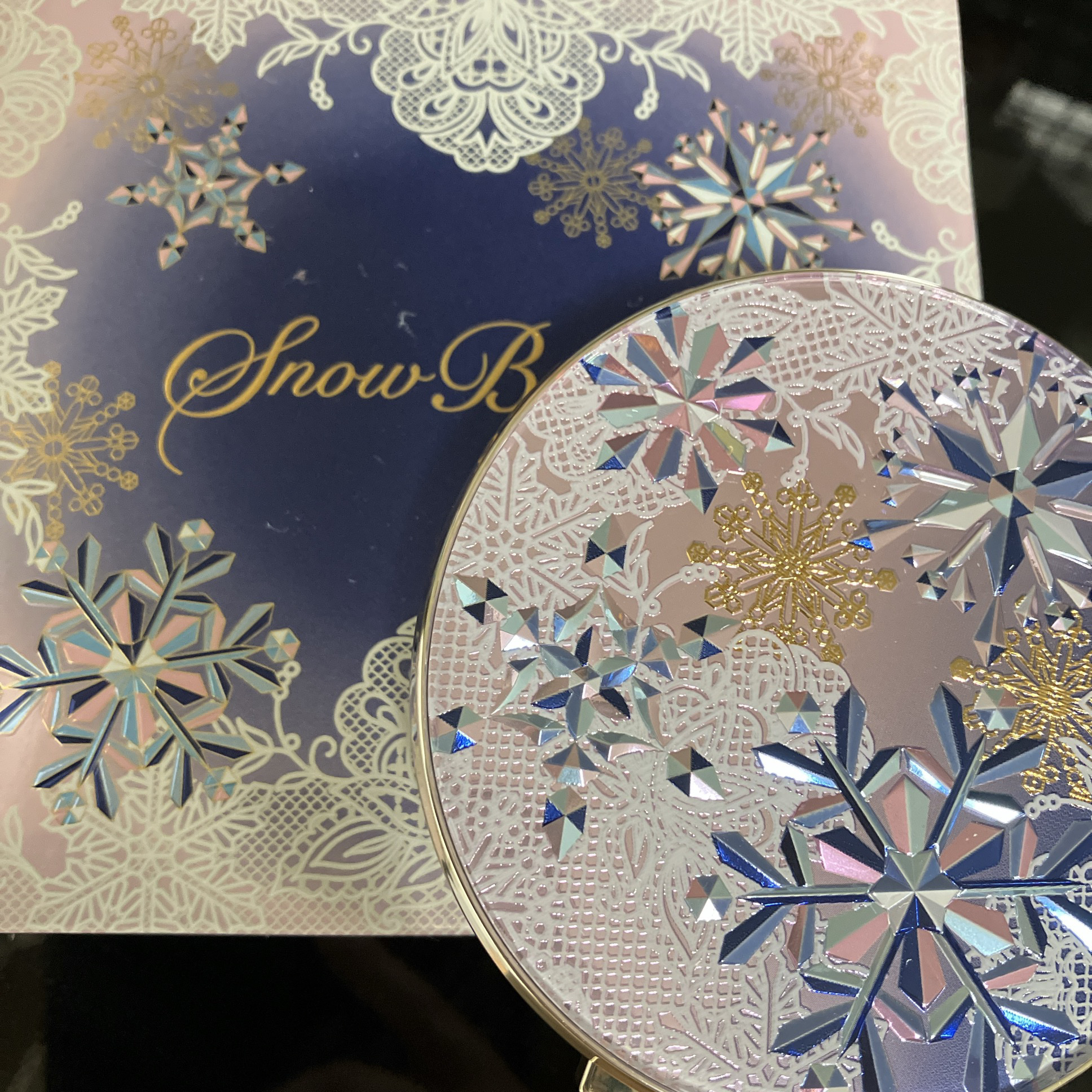 ブライトニング スキンケアパウダー 2022 本体セット/スノービューティー/プレストパウダーを使ったクチコミ（1枚目）