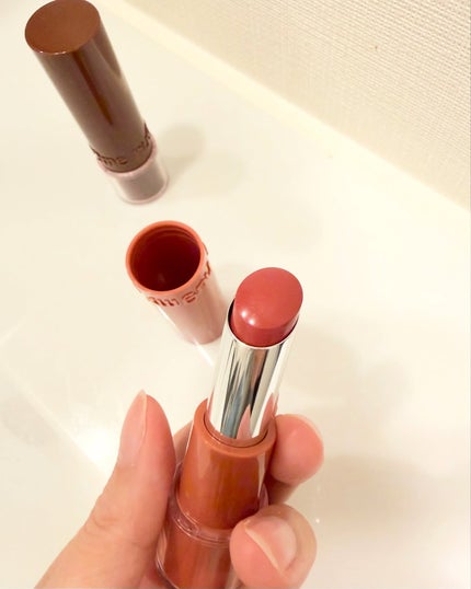 ハグマイリップ カラーロックプランピーバーム/up2me/口紅を使ったクチコミ(3枚目)