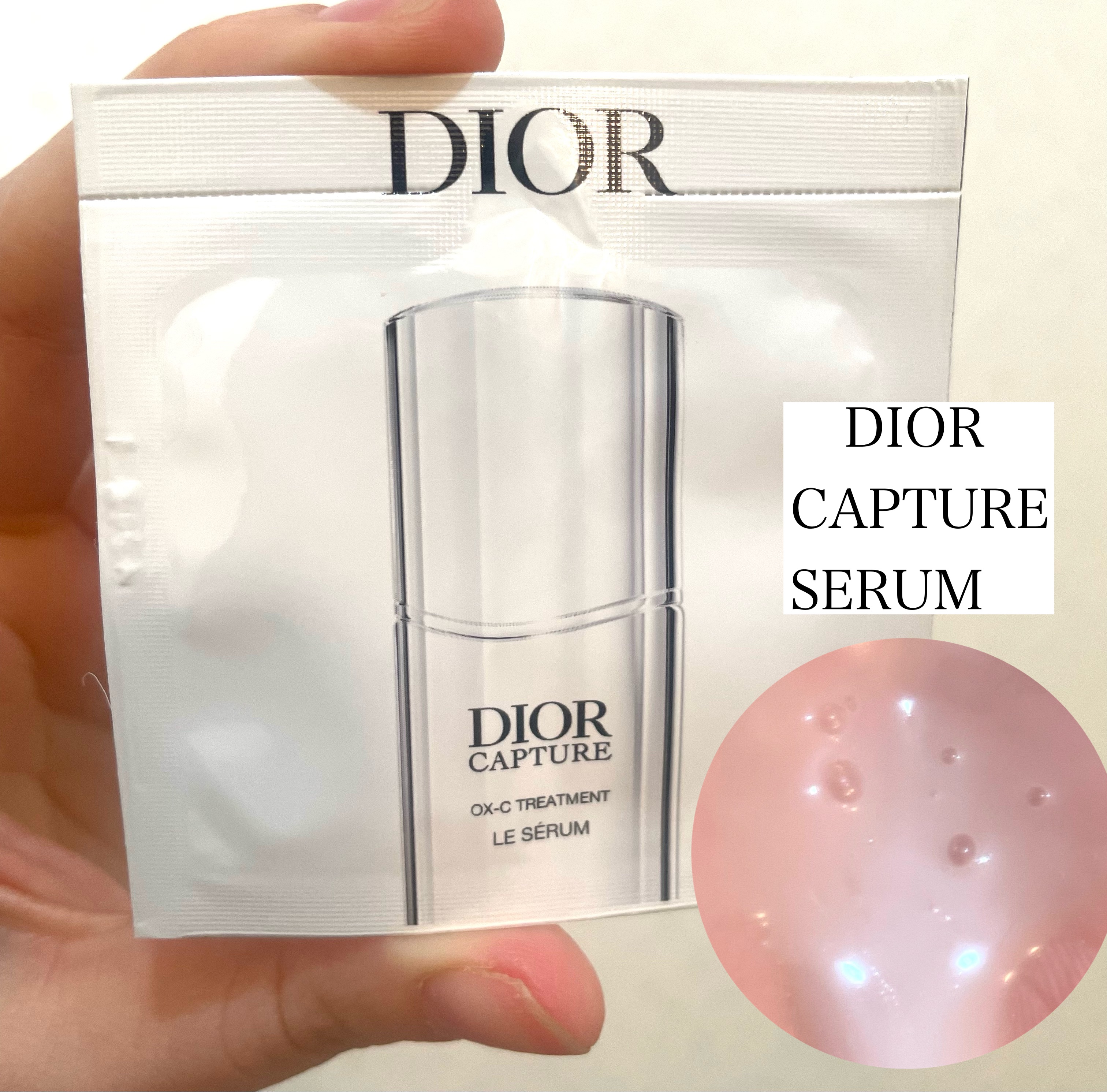 Dior
▷ディオール カプチュール ル セラム

\幹細胞研究20年以上のディオール/
　　97%が天然由来成分

独自の成分OX-C トリートメント
ノウゼンハレン花、葉、茎エキス（整肌成分）


💡細胞呼吸が弱まると、肌の再生機能と