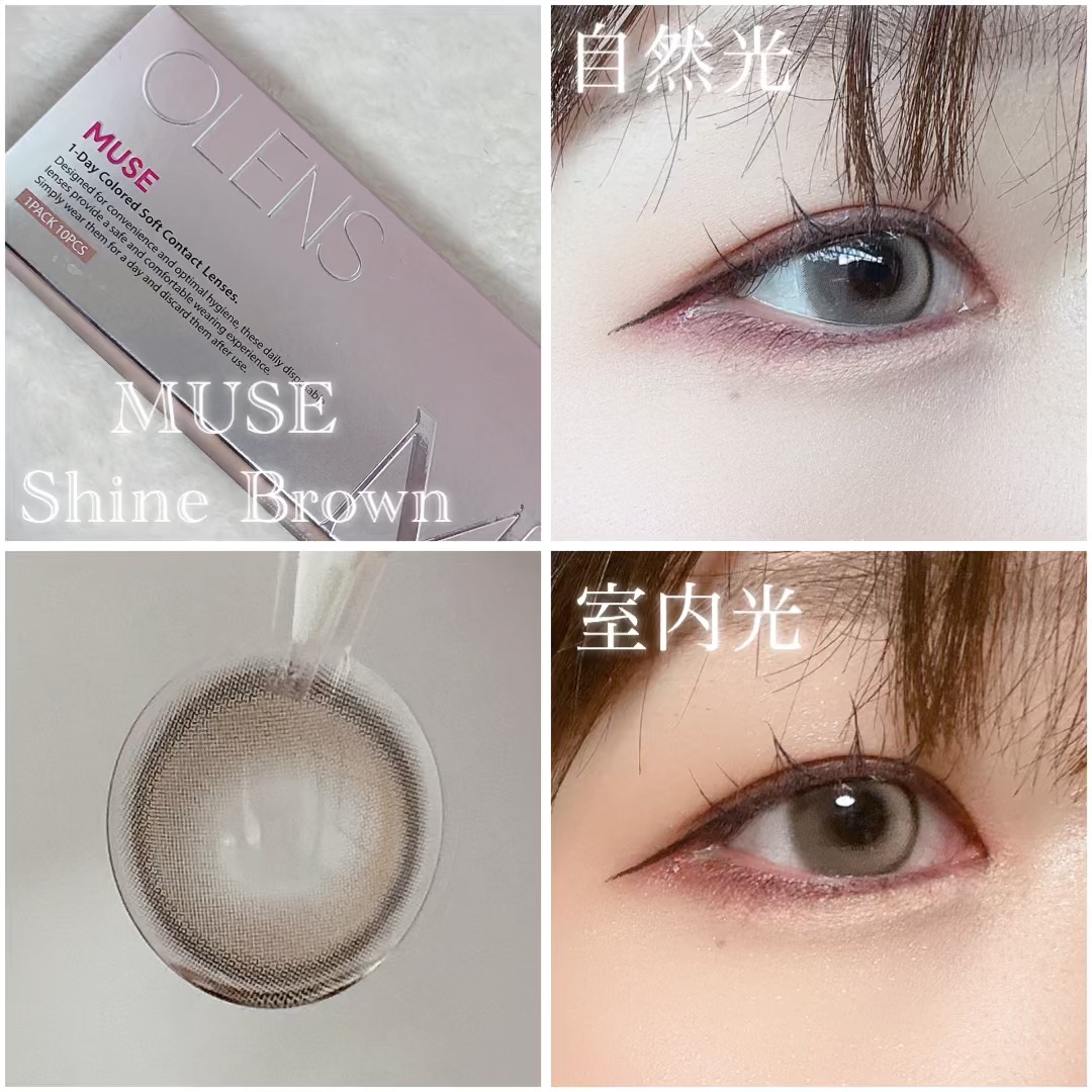 MUSE 1month/OLENS/１ヶ月（１MONTH）カラコンを使ったクチコミ（3枚目）