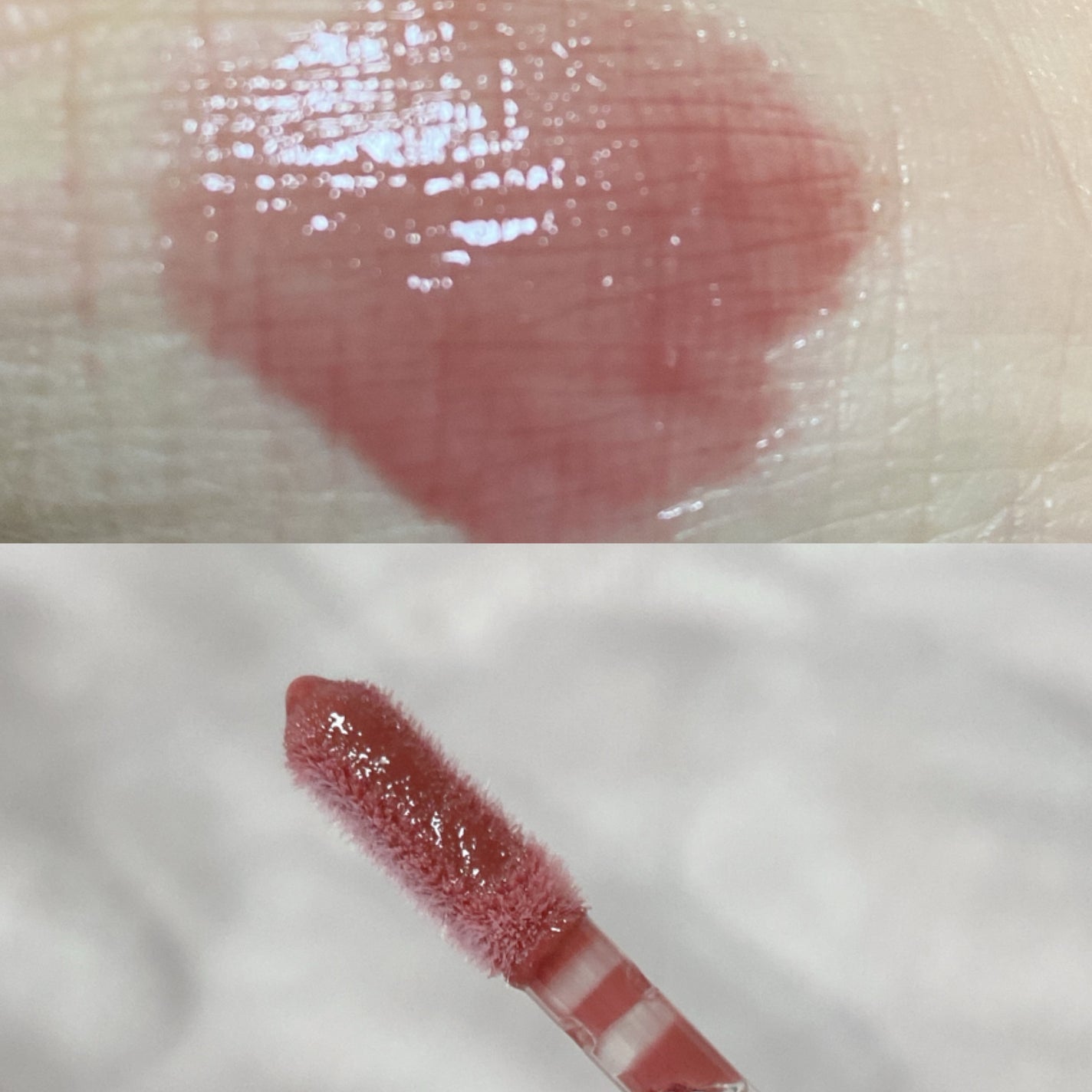 ボリューミングカラーグロス/CandyDoll/リップグロスを使ったクチコミ(2枚目)