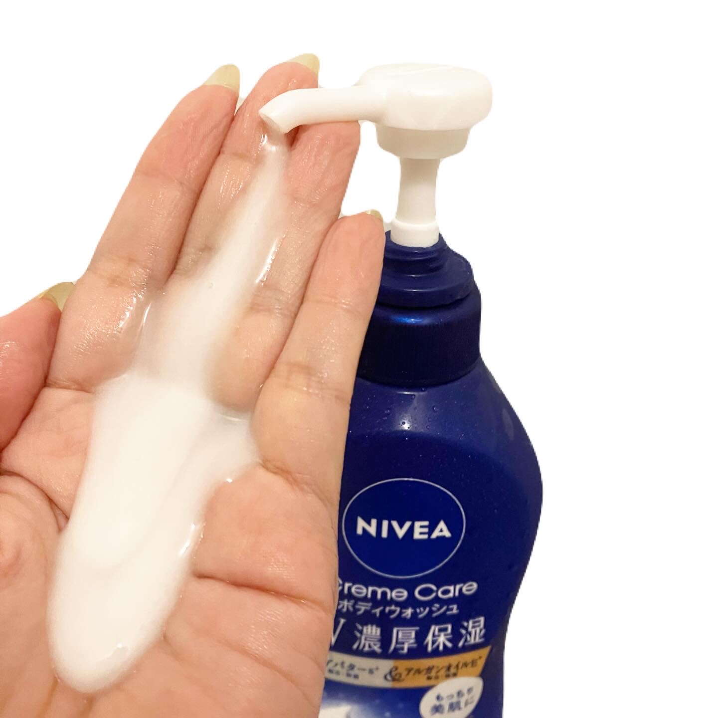 ニベア クリームケア ボディウォッシュ ヨーロピアンホワイトソープの香り/ニベア/ボディソープを使ったクチコミ（2枚目）