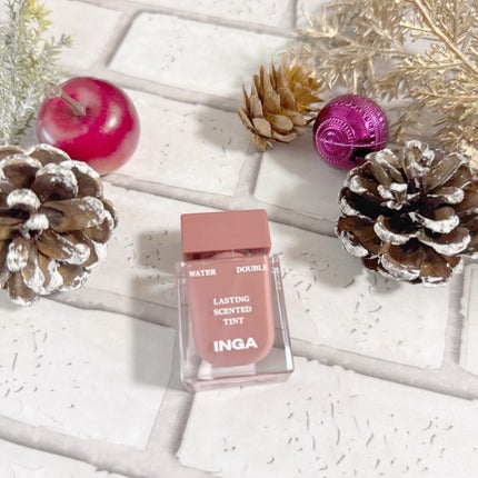 ウォーターダブルラスティングセンティッドティント/INGA/リップティントを使ったクチコミ(2枚目)