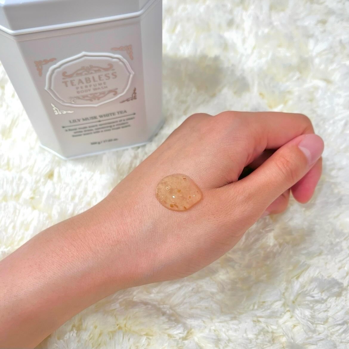 パフュームボディウォッシュ リリームスクホワイトティー/TEABLESS/ボディソープを使ったクチコミ（3枚目）