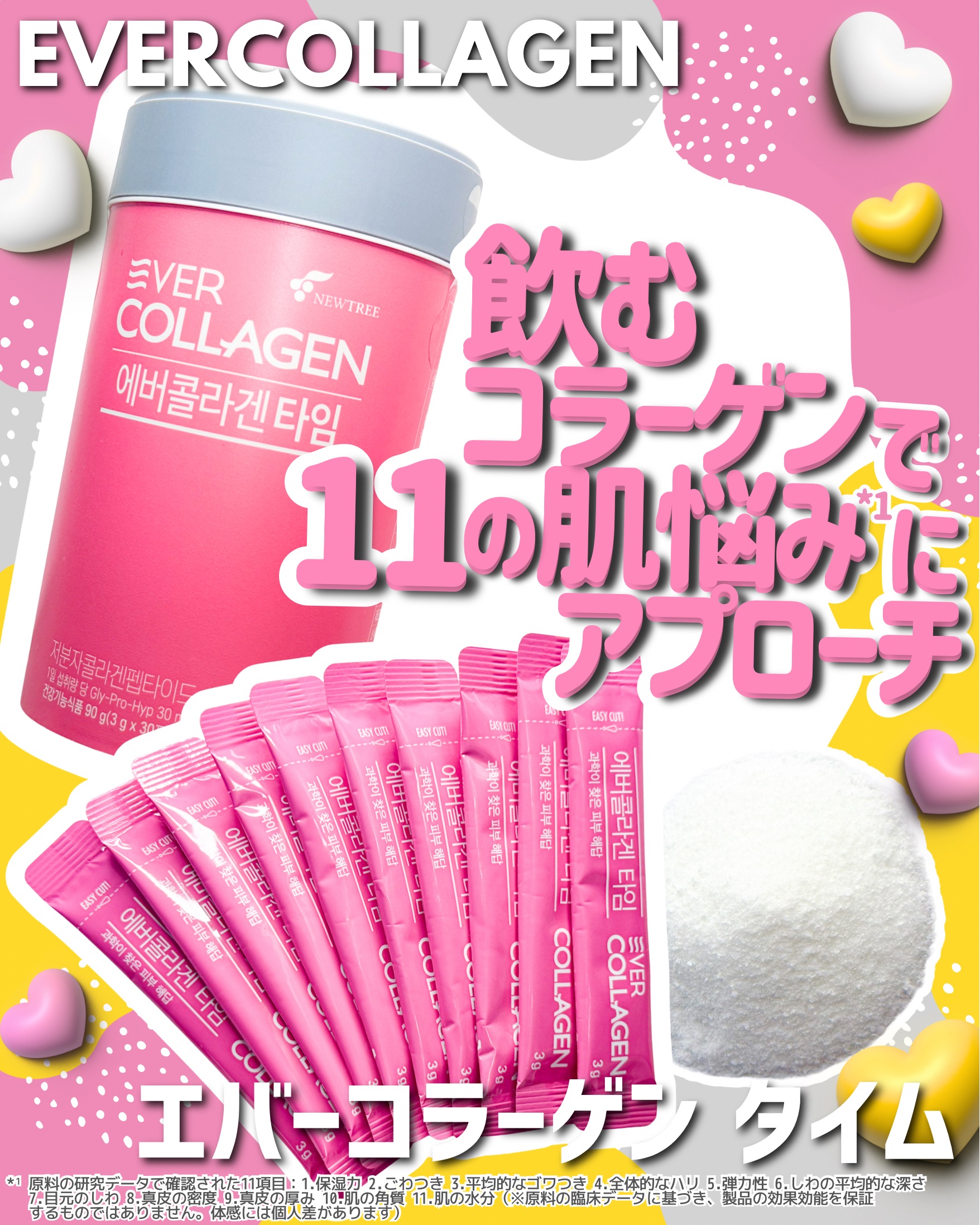 エバーコラーゲンタイム/EVER COLLAGEN/美容サプリメントを使ったクチコミ（1枚目）