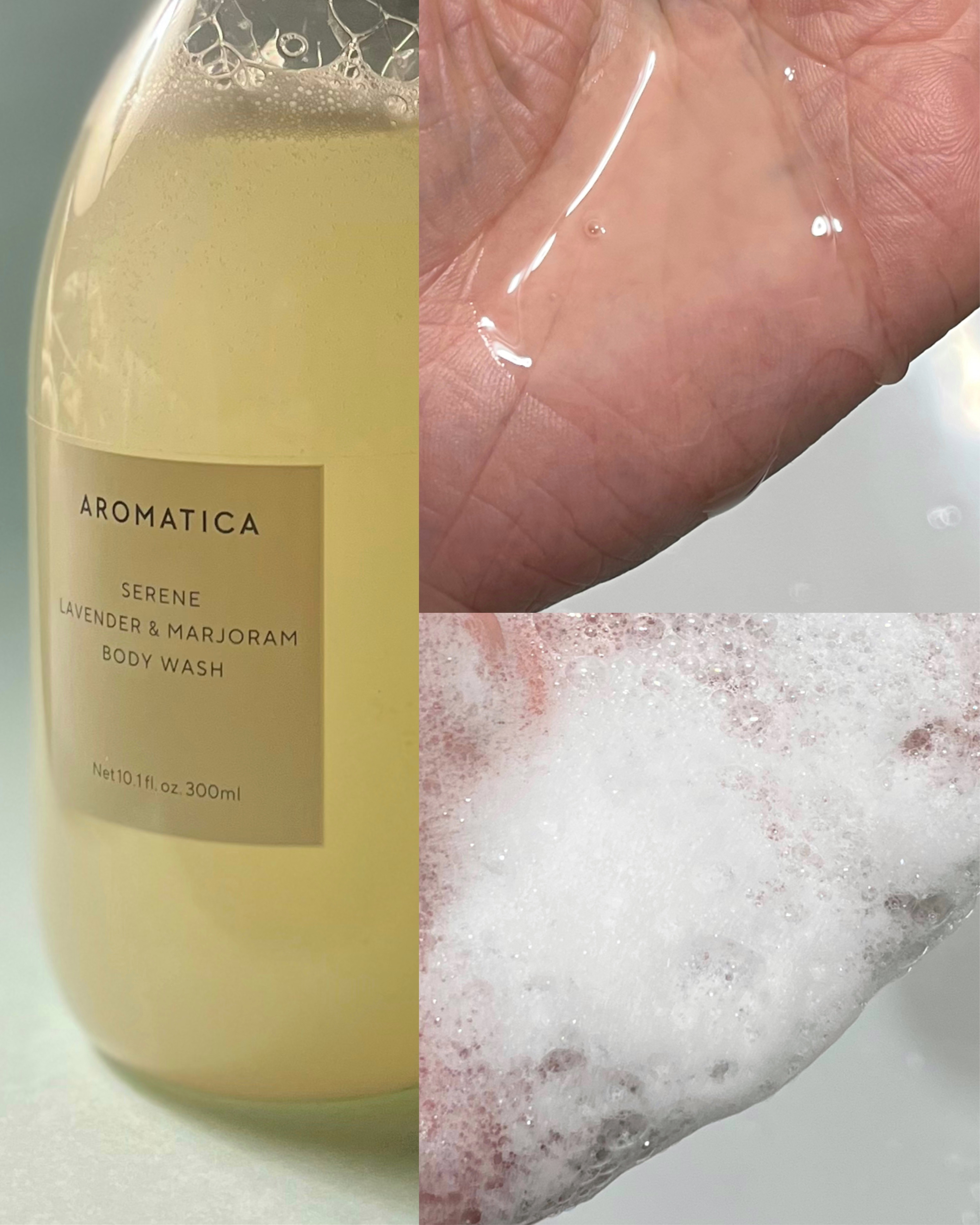 サレン ボディ ウォッシュ ラベンダー/AROMATICA/ボディソープを使ったクチコミ（3枚目）