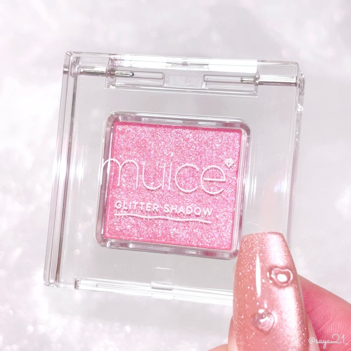 ミュアイス うるみオンアイズ/muice/単色アイシャドウを使ったクチコミ（1枚目）