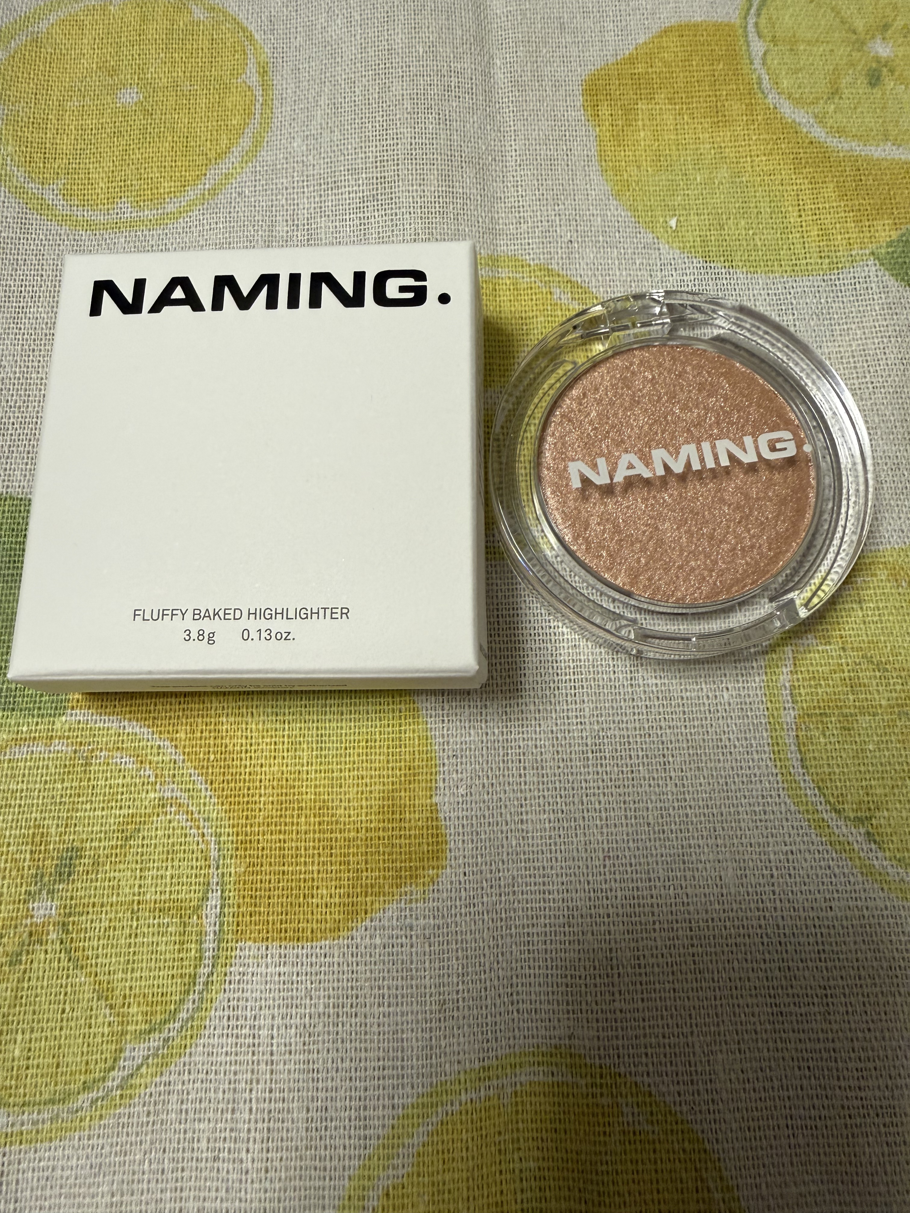 ネーミング フラッフィーベイクド ハイライター/NAMING./パウダーハイライトを使ったクチコミ（1枚目）