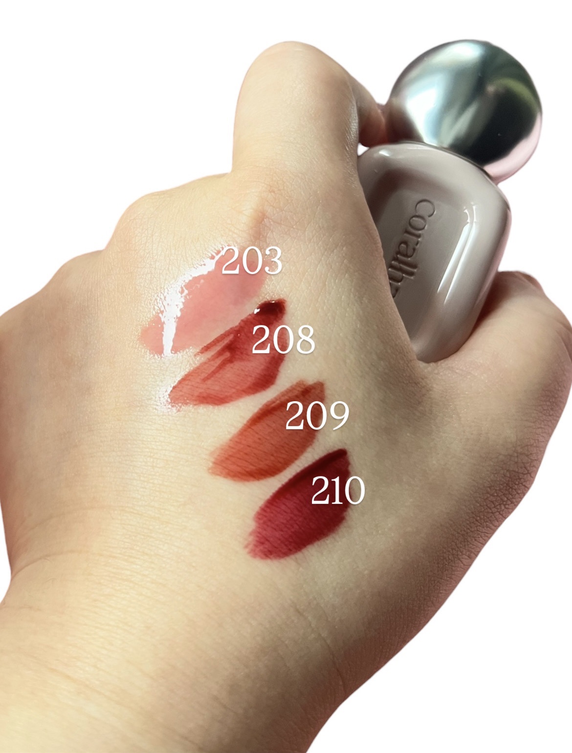 デュー ドロップ ティント/Coralhaze/リップティントを使ったクチコミ（2枚目）