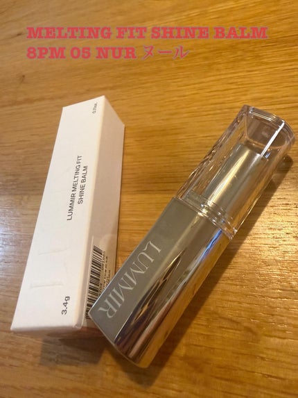 MELTING FIT SHINE BALM 05 NUR/ルミル/口紅の画像