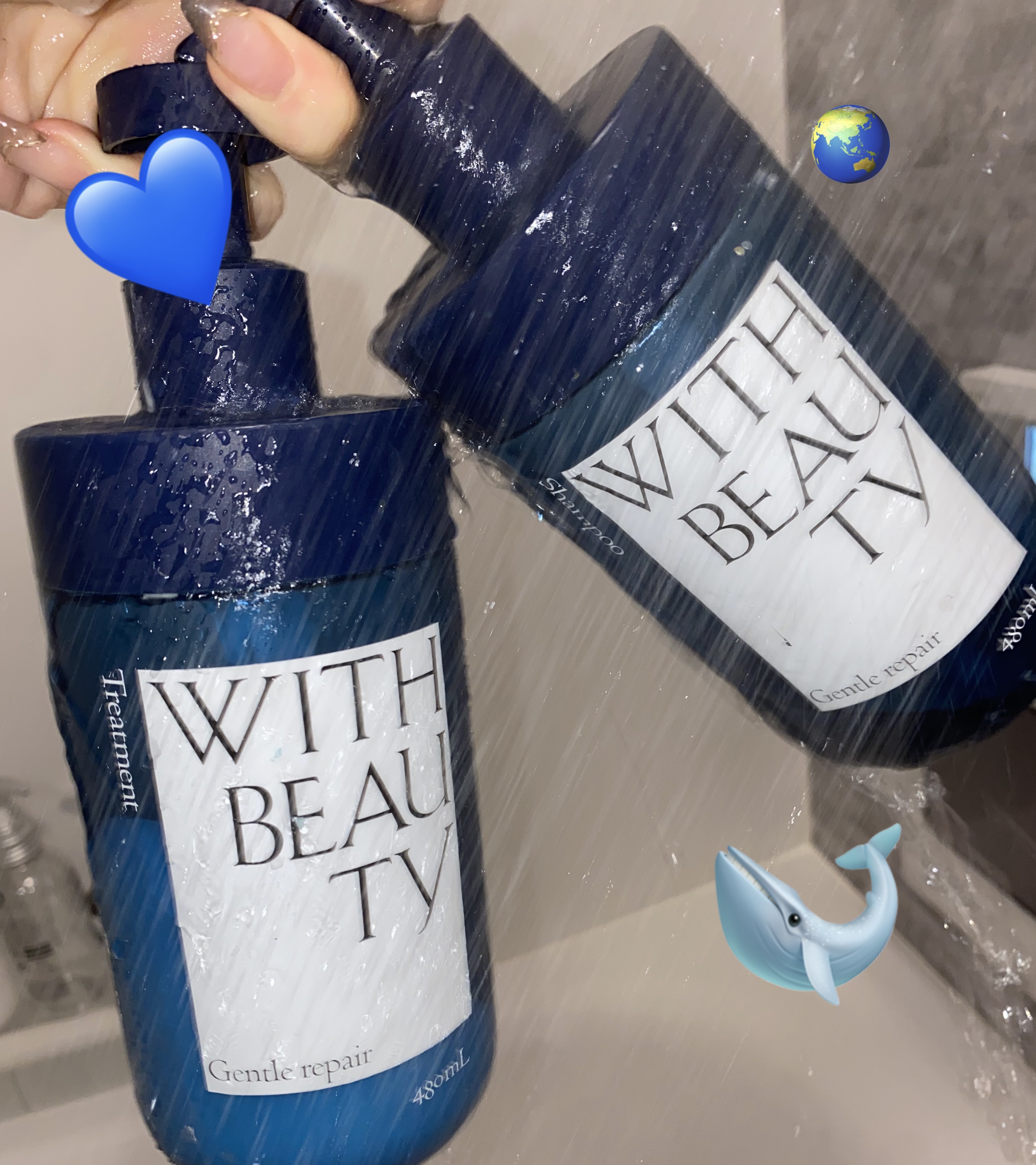 ジェントルリペア モイストシャンプー／トリートメント/WITH BEAUTY/市販シャンプーを使ったクチコミ（1枚目）