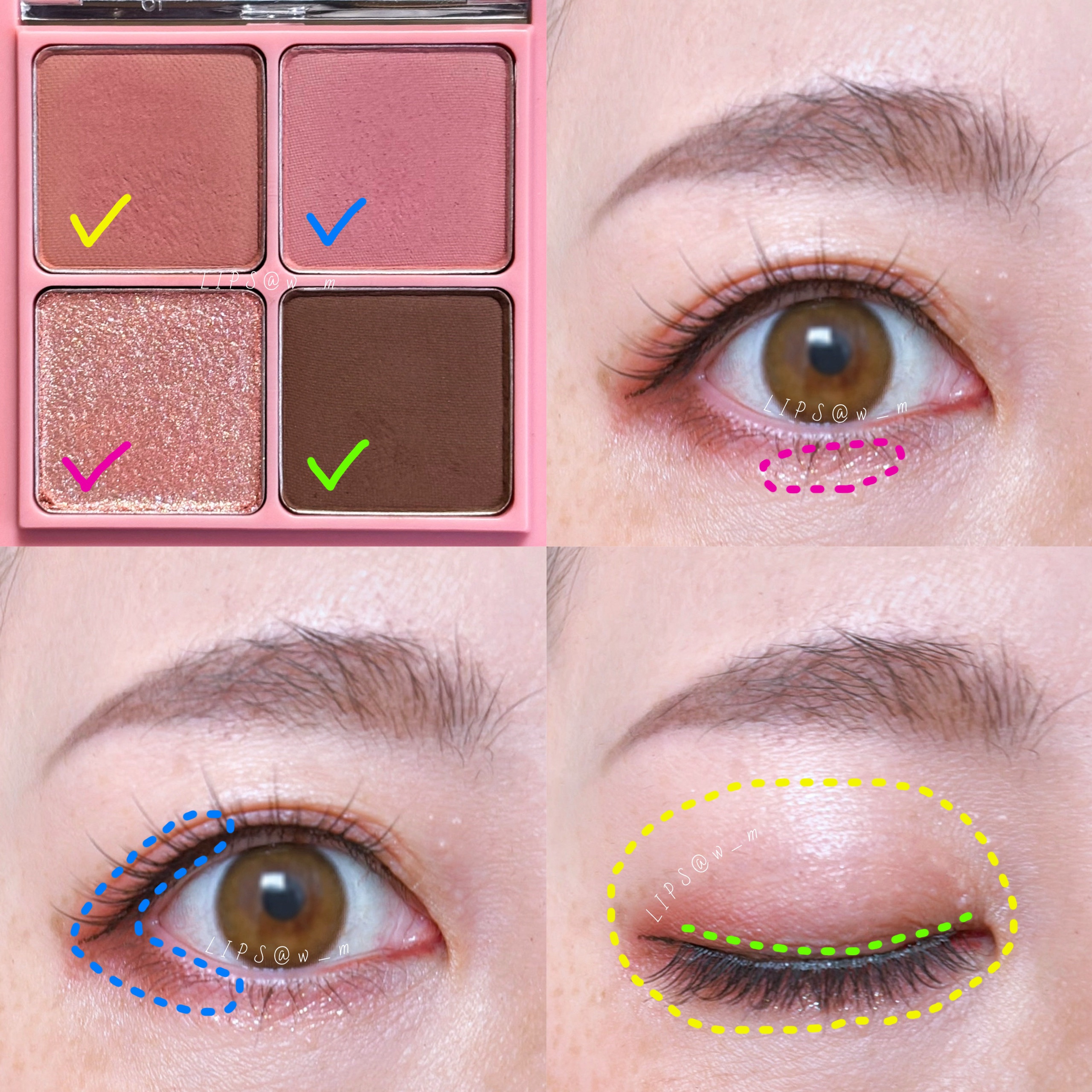 ベターザンアイズ/rom&nd/アイシャドウパレットを使ったクチコミ（2枚目）