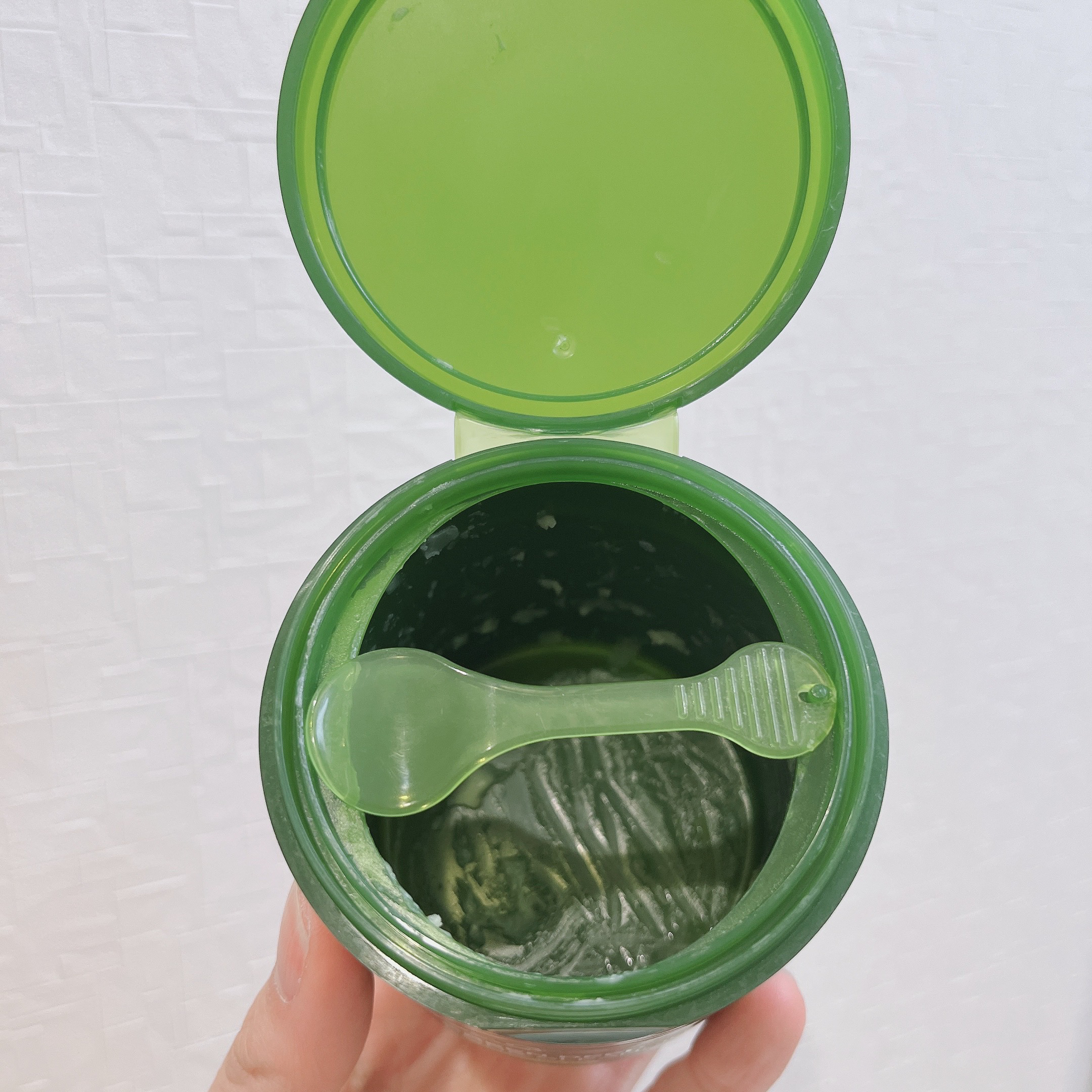 グリーンディープポアクレンジングバーム/Dr.G/クレンジングバームを使ったクチコミ（2枚目）