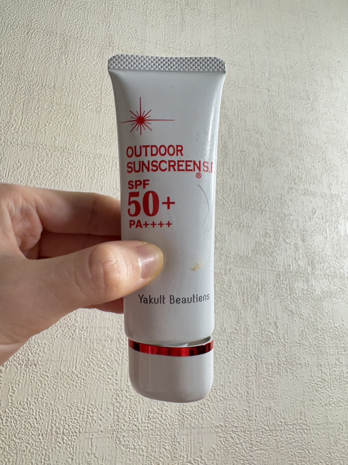ヤクルト アウトドア サンスクリーン(R)S.E.(クリーム)/ヤクルト ビューティエンス/日焼け止め・UVケアを使ったクチコミ（1枚目）