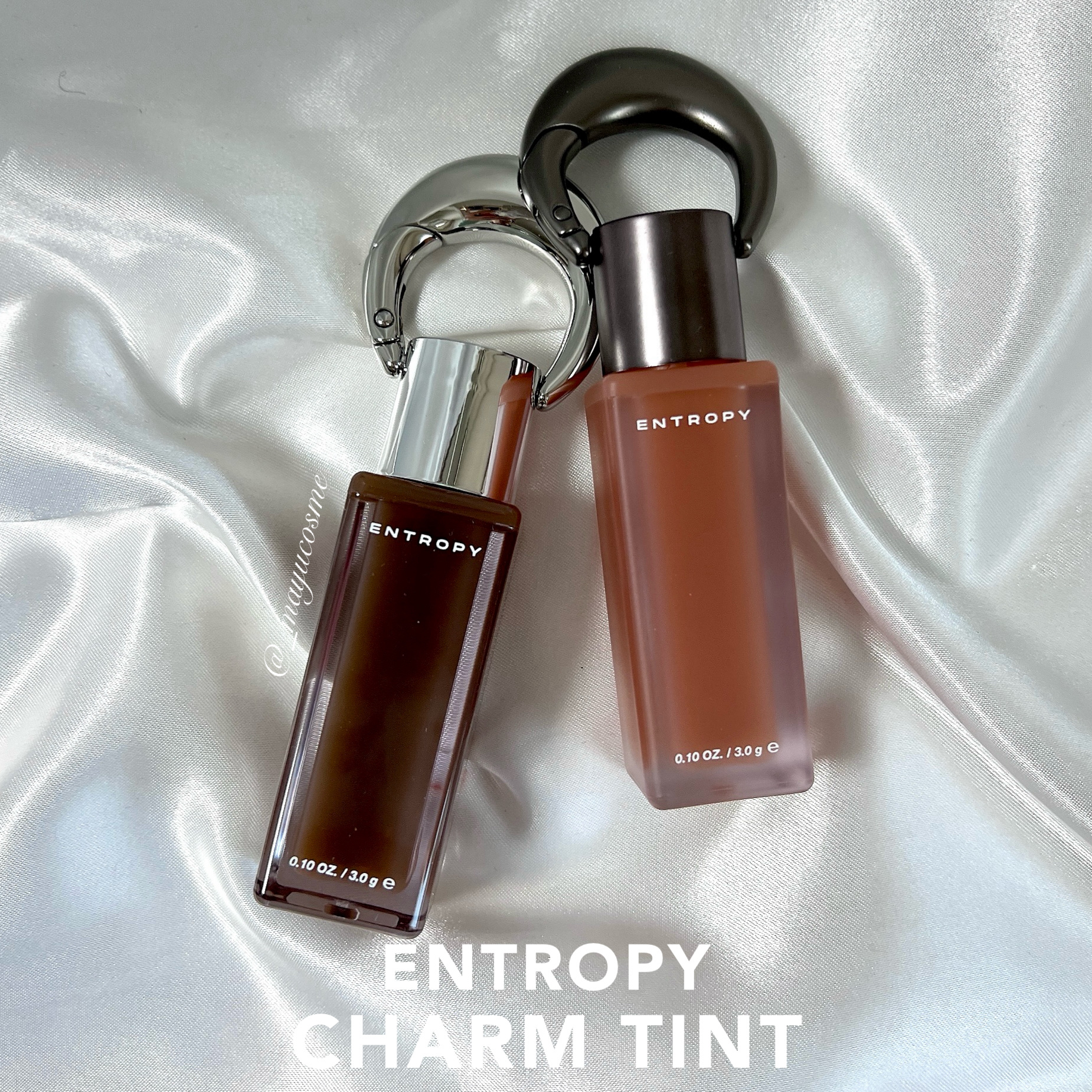 キーリング一体型がかわいい💕チャームティント💋
ーーーーーーーーーーーー
ENTROPY
CHARM TINT
Base Blurry / 4053C
Smokey Quartz / 7603C
ーーーーーーーーーーーー
 𓈒𓏸 p