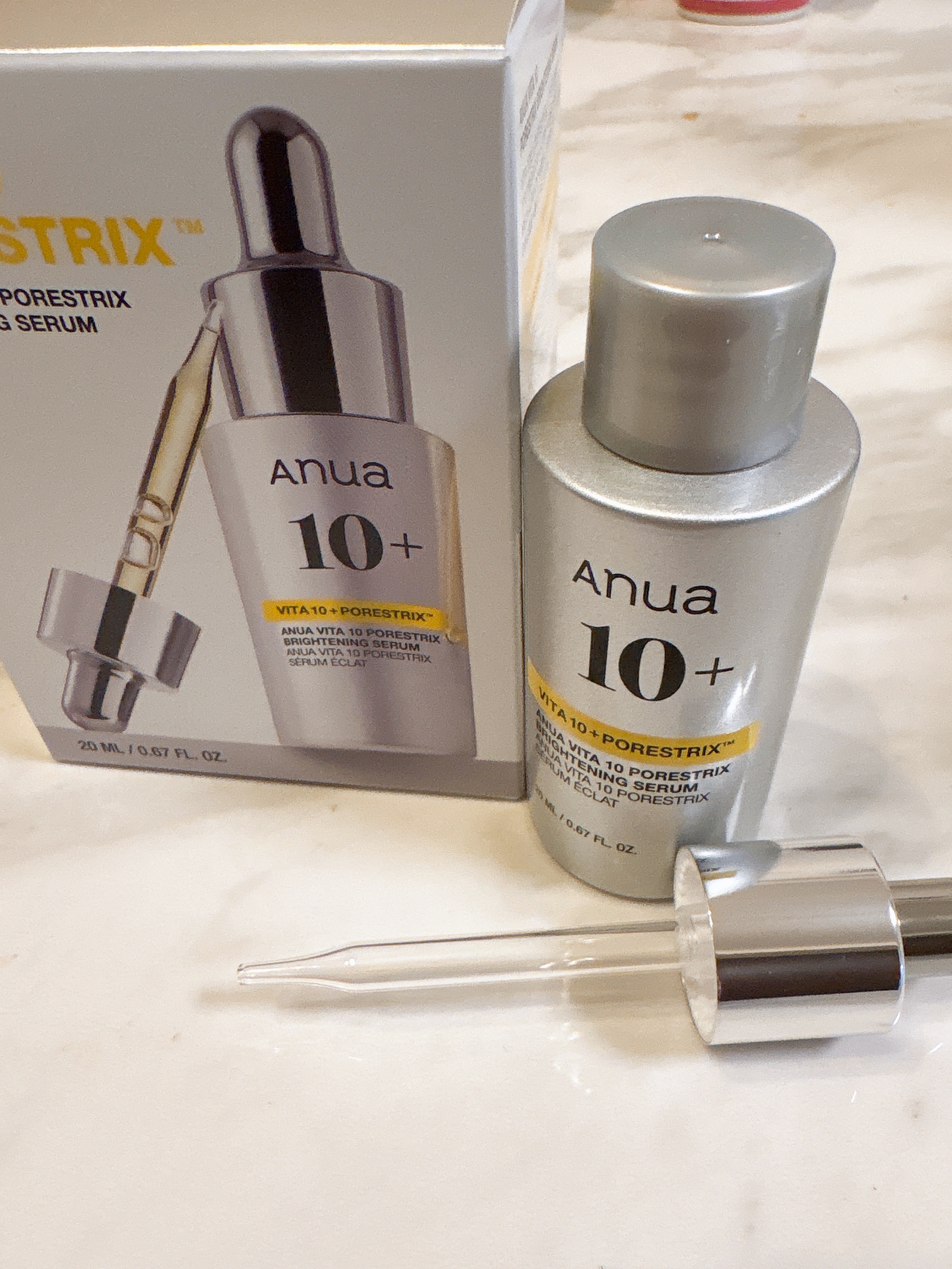 ビタミン10 ポアストリックスセラム/Anua/美容液を使ったクチコミ（2枚目）