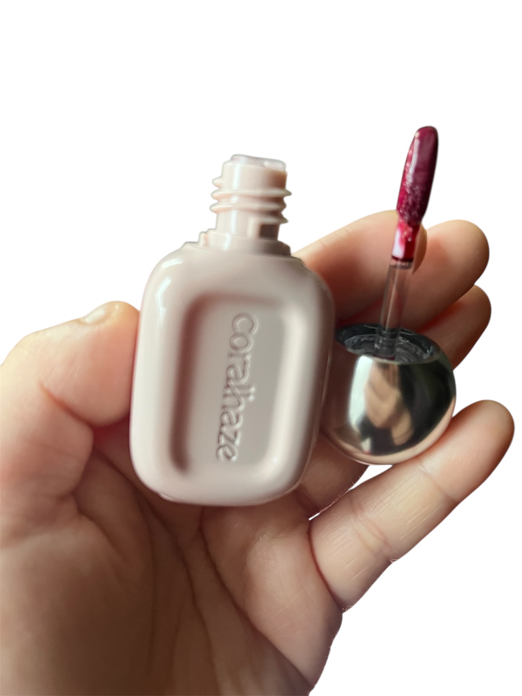 デュー ドロップ ティント/Coralhaze/リップティントを使ったクチコミ（3枚目）