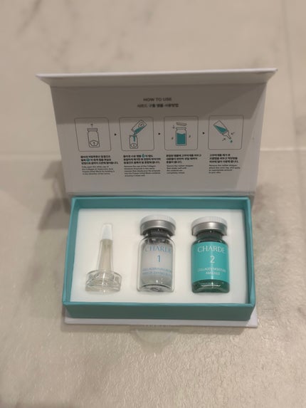 クラウドアンプル 1week キット/CHARDE/美容液を使ったクチコミ(2枚目)
