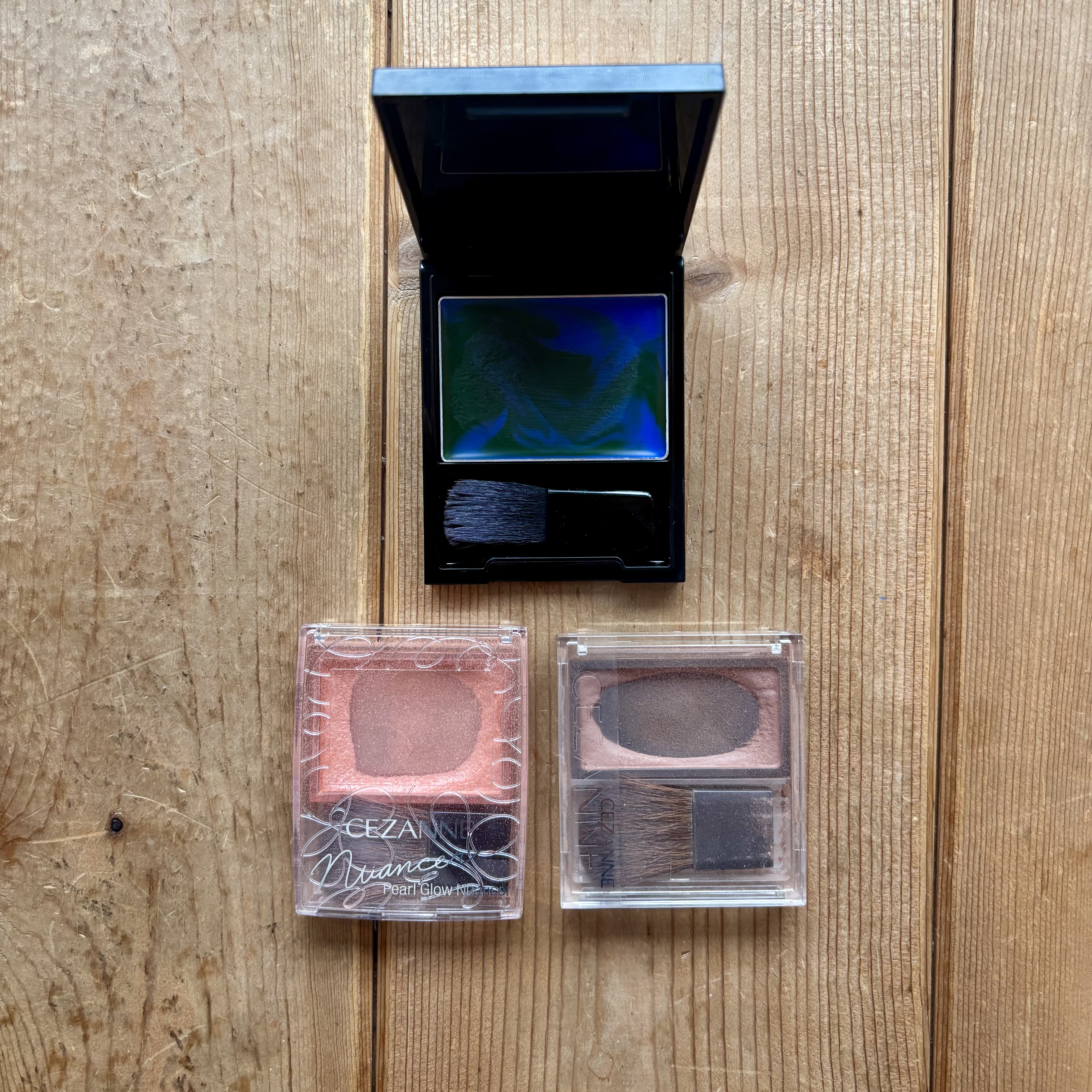 パールグロウニュアンサー/CEZANNE/パウダーハイライトを使ったクチコミ（1枚目）