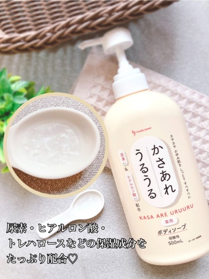 かさあれうるうる ボディソープ/日本石鹸株式会社/ボディソープを使ったクチコミ(2枚目)