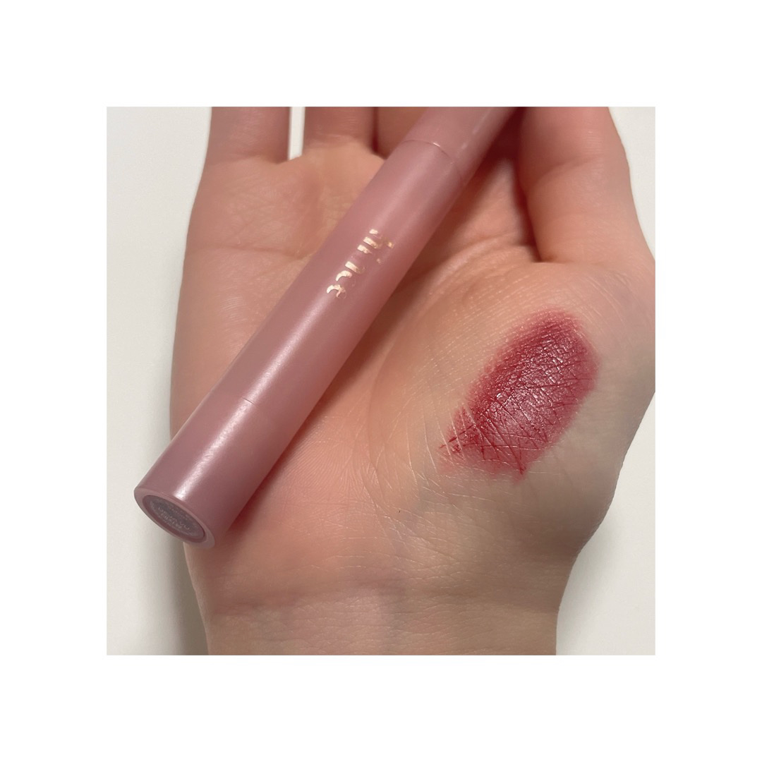 スリムスティックメルティングマット/hince/口紅を使ったクチコミ（1枚目）