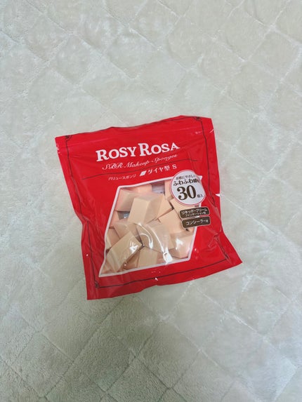 ロージーローザ バリュースポンジN ダイヤ型タイプS 30Pのクチコミ「
ロージーローザ
バリュースポンジN ダイヤ型タイプS 30P
¥616(税込)
ロ.....」(1枚目)