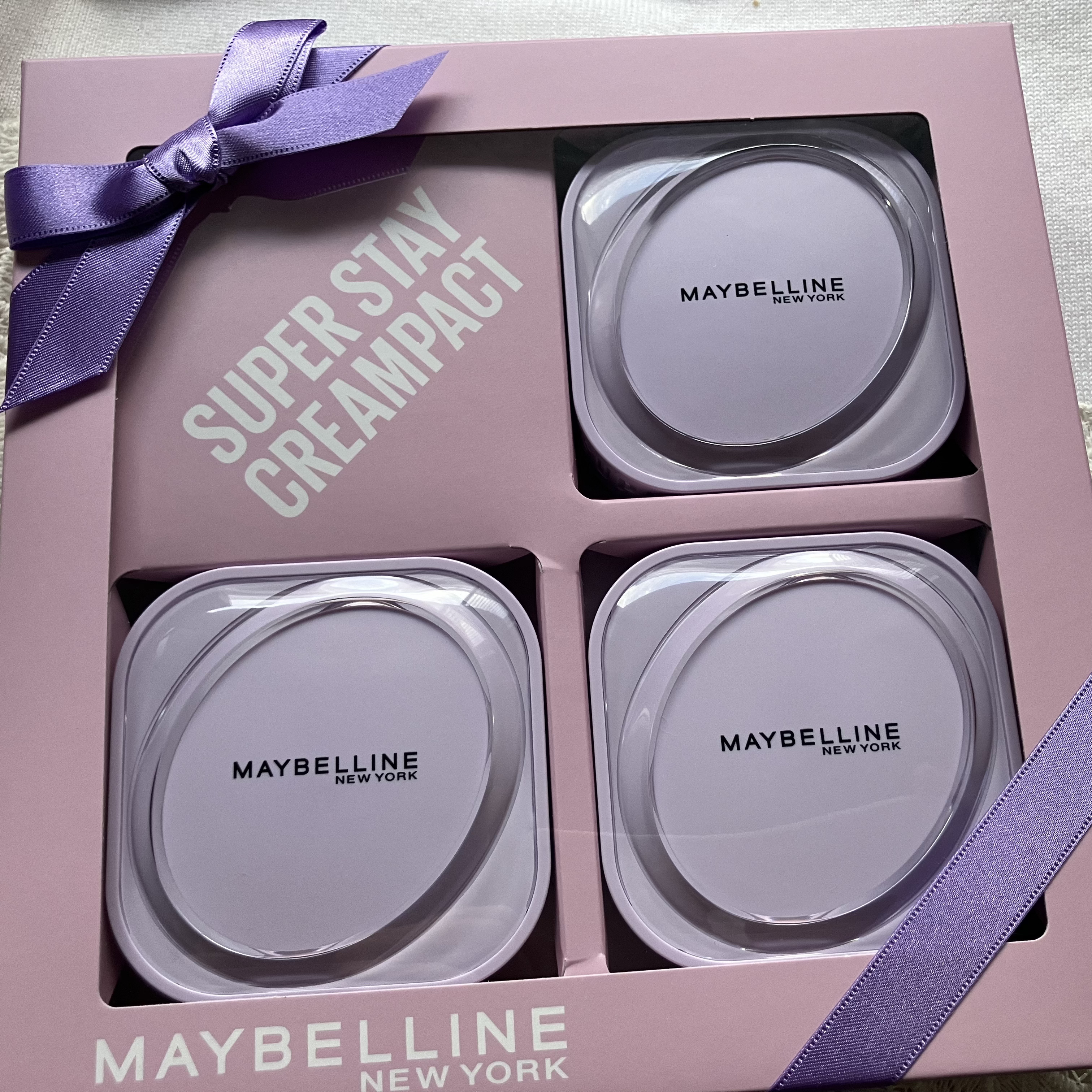 SPステイ クリームパクト ファンデーション/MAYBELLINE NEW YORK/クリーム・エマルジョンファンデーションを使ったクチコミ（1枚目）