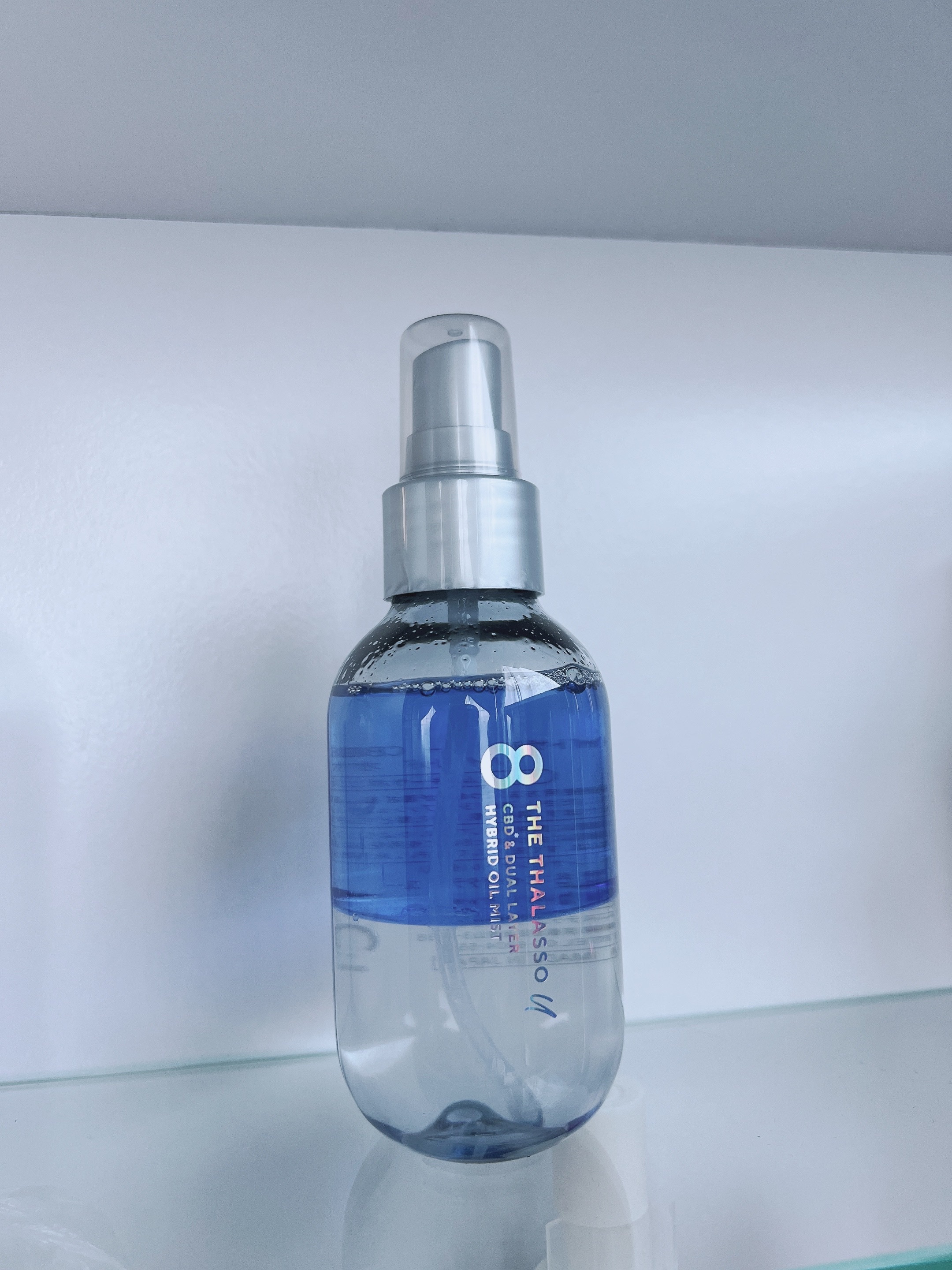 ユー CBD＆デュアルレイヤー ハイブリッド オイルミスト/エイトザタラソ/ヘアミストを使ったクチコミ（1枚目）