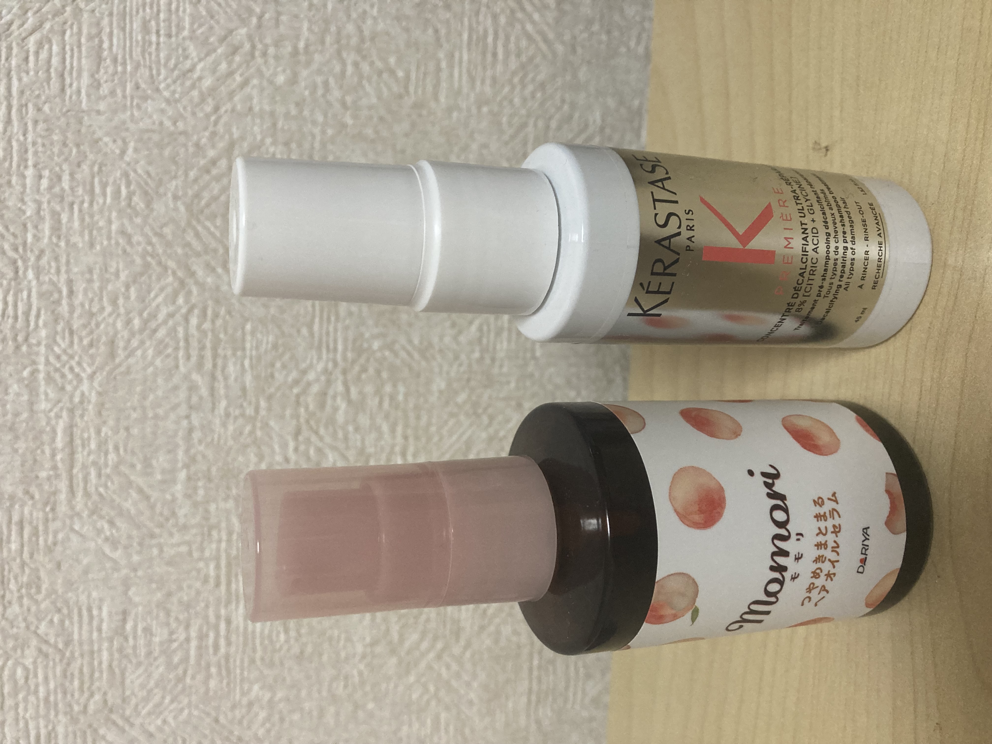 つやめきまとまるヘアオイルセラム/モモリ/ヘアオイルを使ったクチコミ（1枚目）