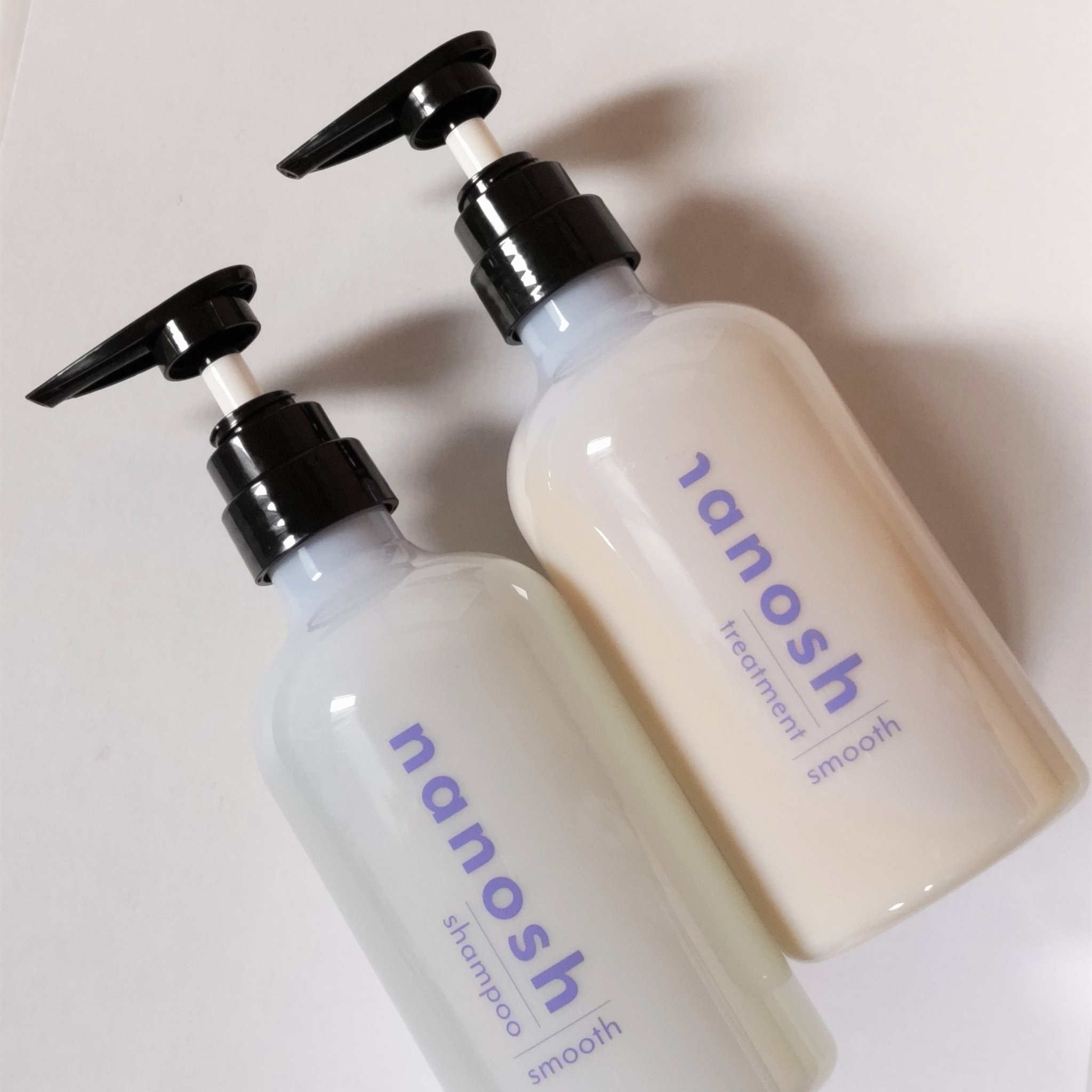 ナノバブル シャンプー＆トリートメント スムース/nanosh/市販シャンプーを使ったクチコミ（1枚目）