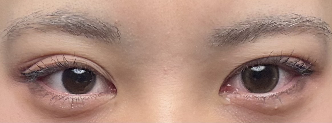 Kaica 1day 月絃ベージュ（Tsukiito Beige）/Kaica/ワンデー（１DAY）カラコンを使ったクチコミ（2枚目）