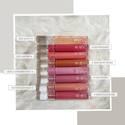 LIP PLUMPER GLAZE TINT/ROJEV/口紅を使ったクチコミ(1枚目)